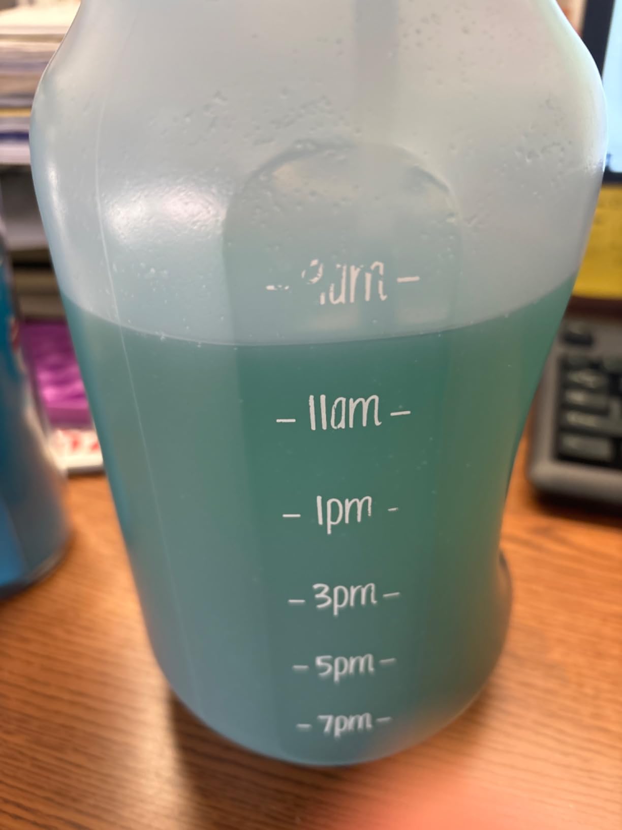 Ello Hydra 64oz Half Gallon Water Jug with Handle and Motivational Time Markers for All Day Hydration, Plastic Reusable Water Bottle with Straw and Locking, Leak Proof Lid, BPA Free customer photo 1