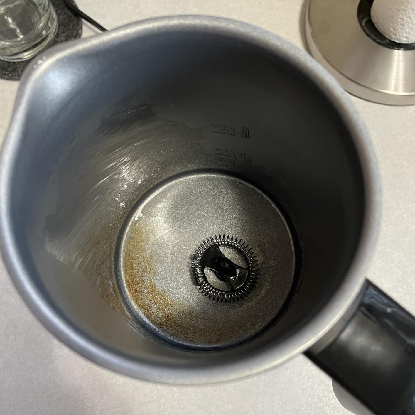 Instant Pot 4-in-1 Milk Frother, 10 oz, Black - stainless steel, steam, keep warm, app with guided recipes, at home coffee, latte, cappuccino, macchiato, hot and cold foam customer photo 2