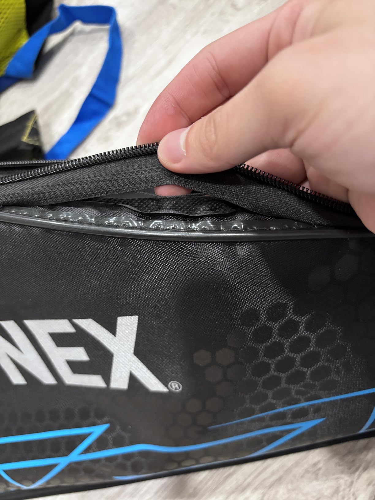 YONEX Astrox Smash Badminton Racket, Black/red customer photo 2