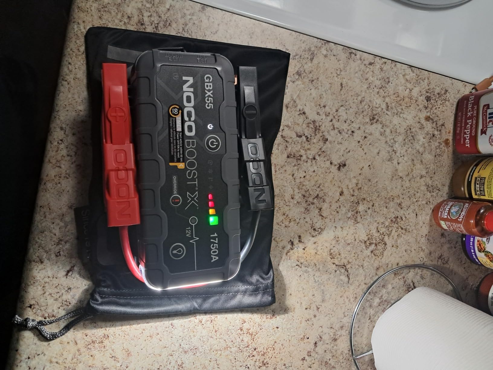 NOCO Boost X GBX55: 1750A UltraSafe Jump Starter - 12V Lithium Battery Booster Pack, Portable Jump Box, Power Bank & Jumper Cables - for 7.5L Gas and 5.0L Diesel Engines | Spark-Proof & Reverse Polarity Protection customer photo 1