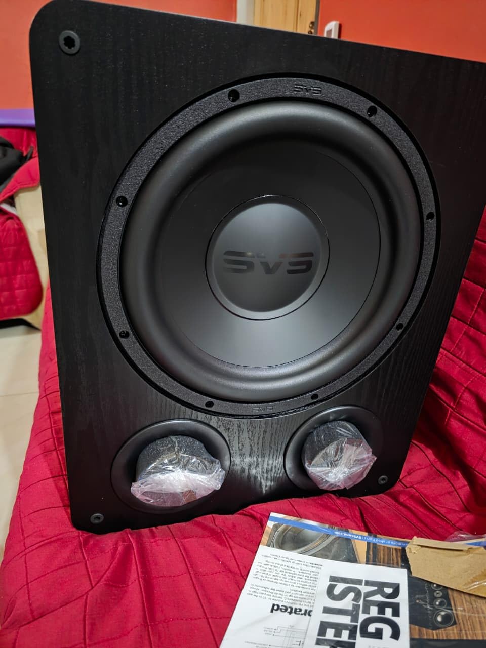 SVS PB-1000 Pro Subwoofer (Black Ash) | 12-in Driver, 325 Watt RMS, Ported Cabinet customer photo 1