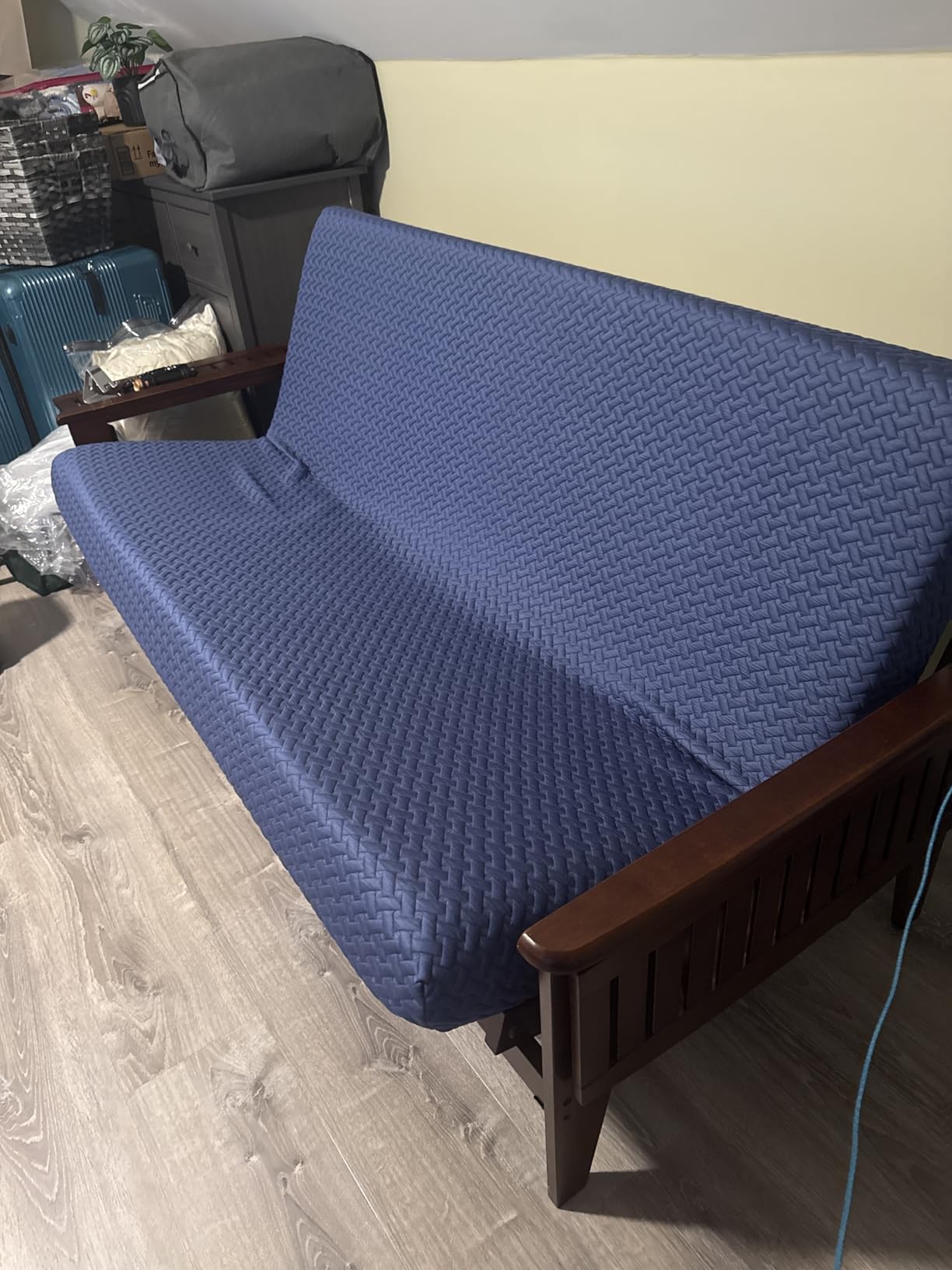 Milliard Memory Foam Futon Mattress - Full Size (Frame Not Included) (Grey) customer photo 2
