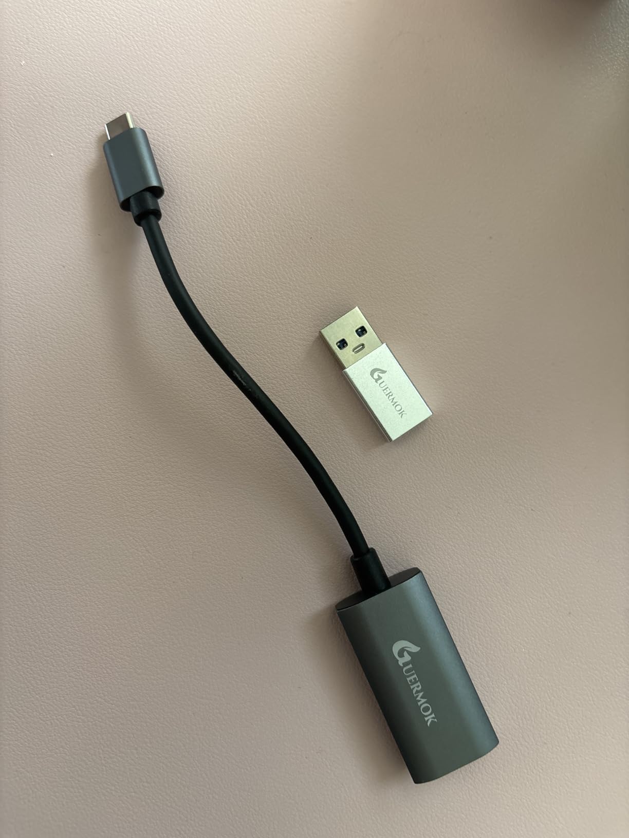 Guermok Video Capture Card, 4K USB3.0 HDMI to USB C, 1080P 60FPS & 2K 30FPS | Capture Card for Streaming, Compatible with iPad Mac OS Windows, Quest 3, OBS, PS5/4, Switch2/1, Xbox, Camera (Silver) customer photo 2
