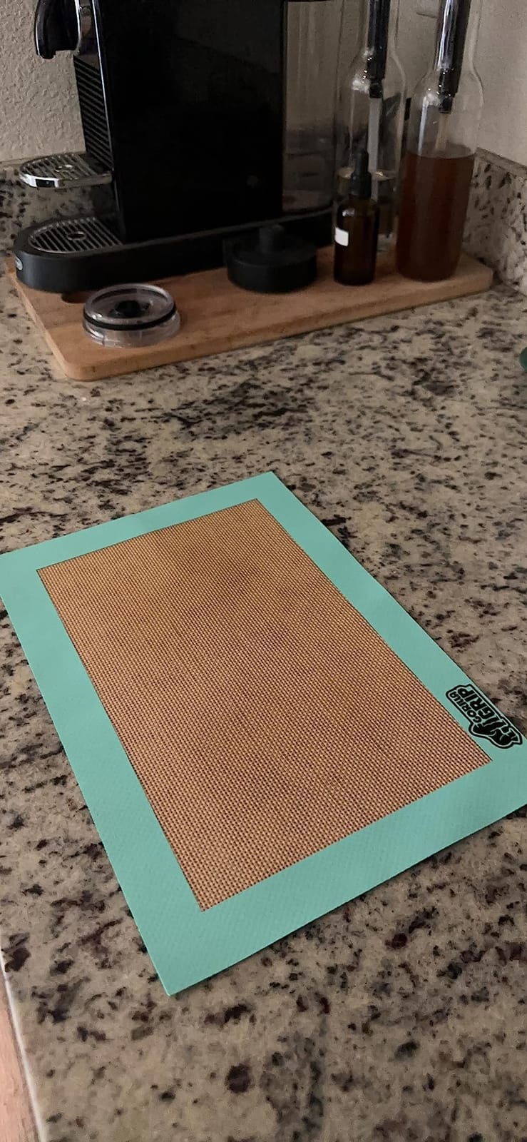 GORILLA GRIP Nonstick Silicone Baking Mats, 2 Pack Half Sheet Mint, 500F Heat Resistance customer photo 2