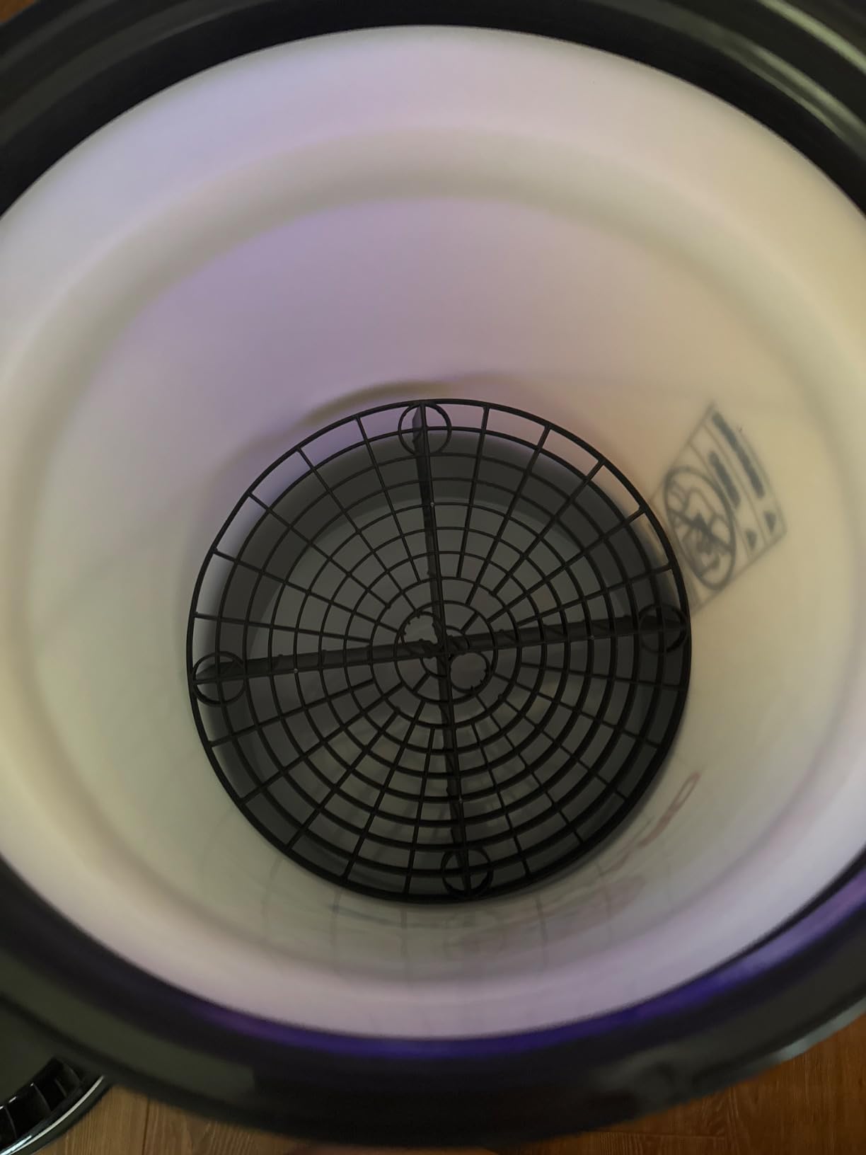 Grit Guard 5 Gallon Washing System | Includes 5 Gallon Bucket, Grit Guard, Bucket Dolly, and Gamma Seal Lid | Blue - Made in the USA customer photo 2