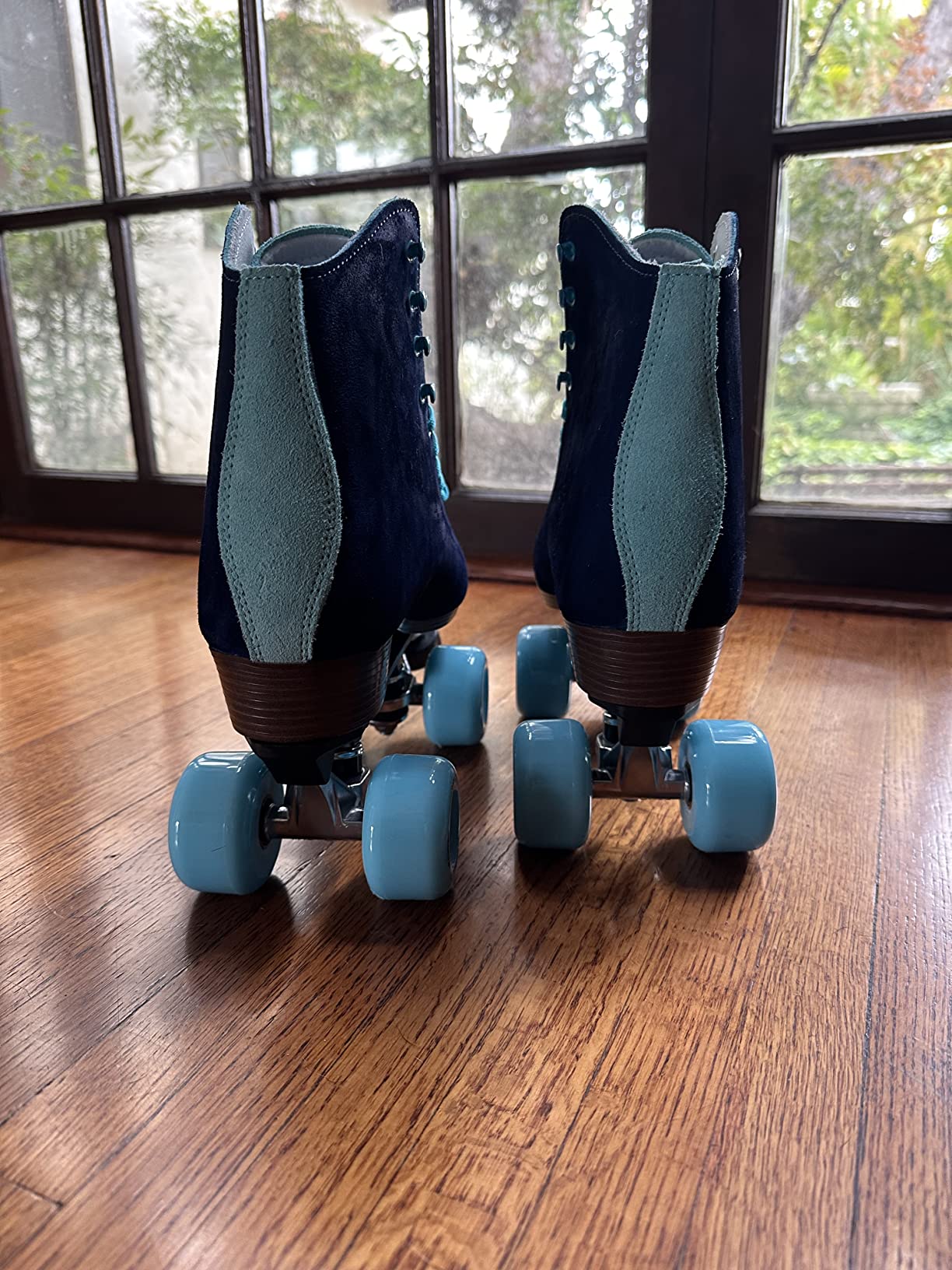 Sure-Grip Boardwalk Unisex Outdoor Roller Skates, Leather Boots, 82A Wheels customer photo 2