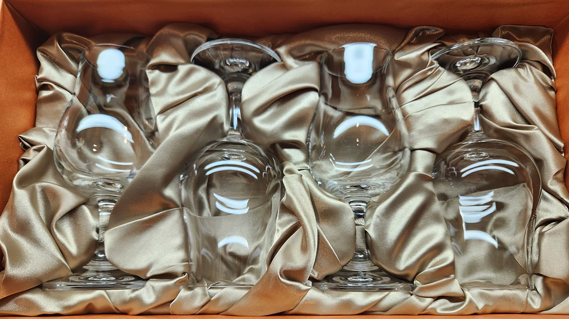 Whiskey, Scotch, Bourbon Tasting Glasses | Set of 4 Crystal Snifters | Professional 4 oz Tulip Shaped Nosing Copitas with Short Stem | Small Stemmed Gift Sniffers for Sipping Neat Liquor customer photo 2