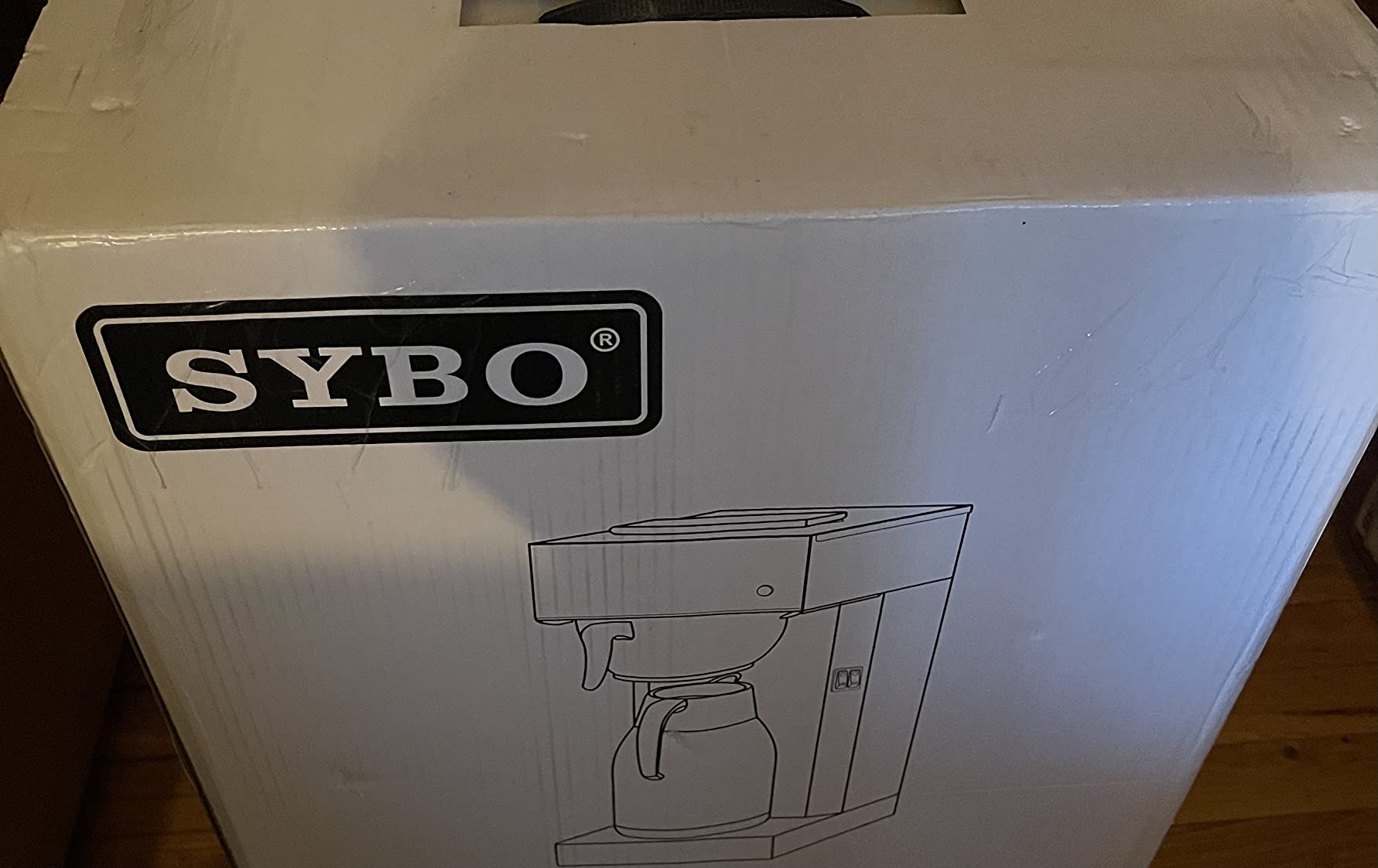 SYBO 12-Cup Commercial Coffee Maker with 74oz Thermal Carafe customer photo 2