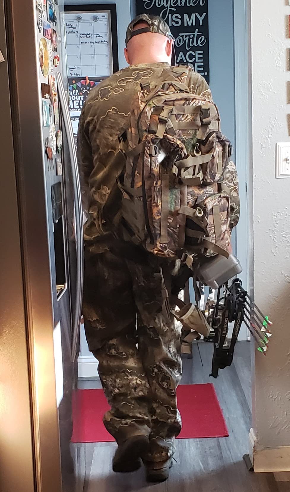 Hunting Backpack Daypack for Rifles, Bows, Crossbows, Muzzleloader, Hunting, Hiking, Archery, Blackpowder, Outdoors Expeditionary Alpha Pack customer photo 1