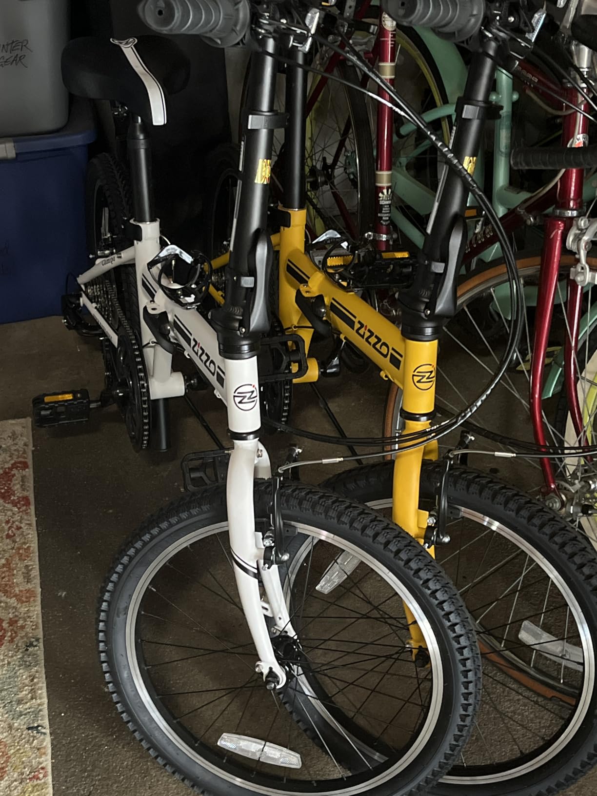 ZiZZO Campo 20 inch Folding Bike with 7-Speed, Adjustable Stem, Light Weight Frame customer photo 2