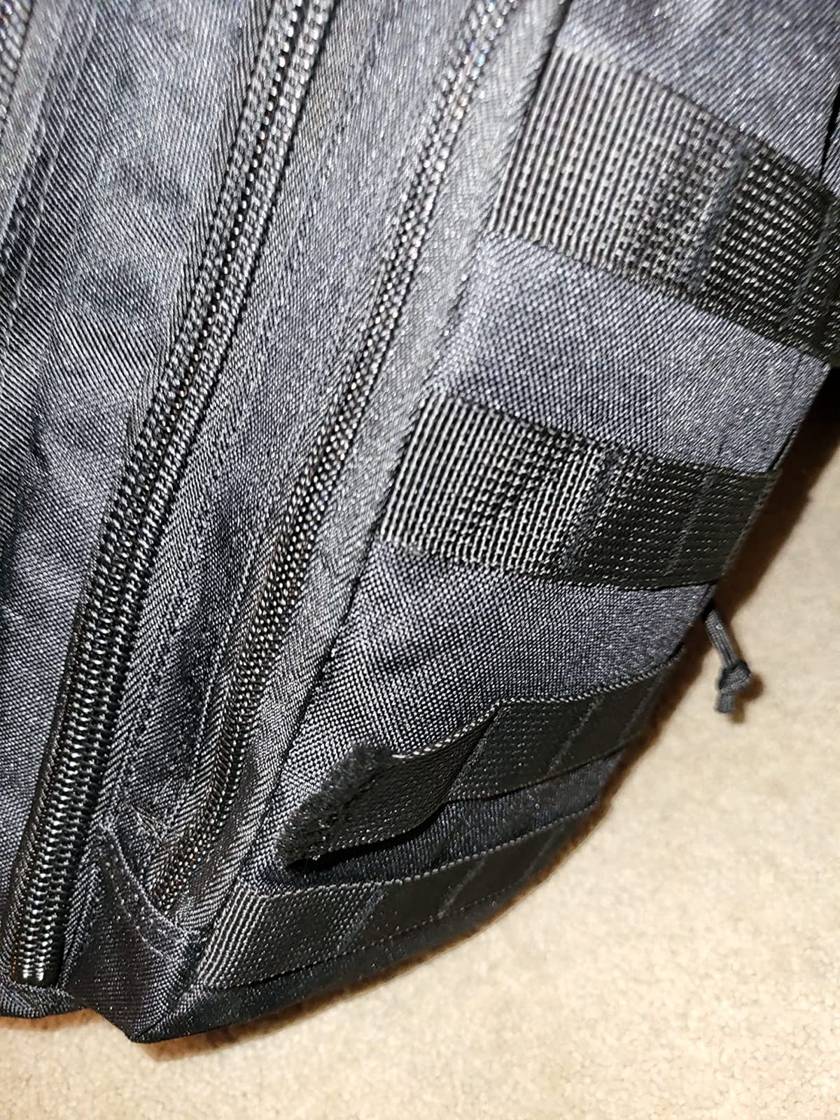 SHARKMOUTH Military Diaper Bag for Men: 100% Confident Carry for Dads | Tactical Masculine Style Dads Proud to Carry - Built Tough for Daily Parenting/Travel/Outdoor Adventures (Black) customer photo 1