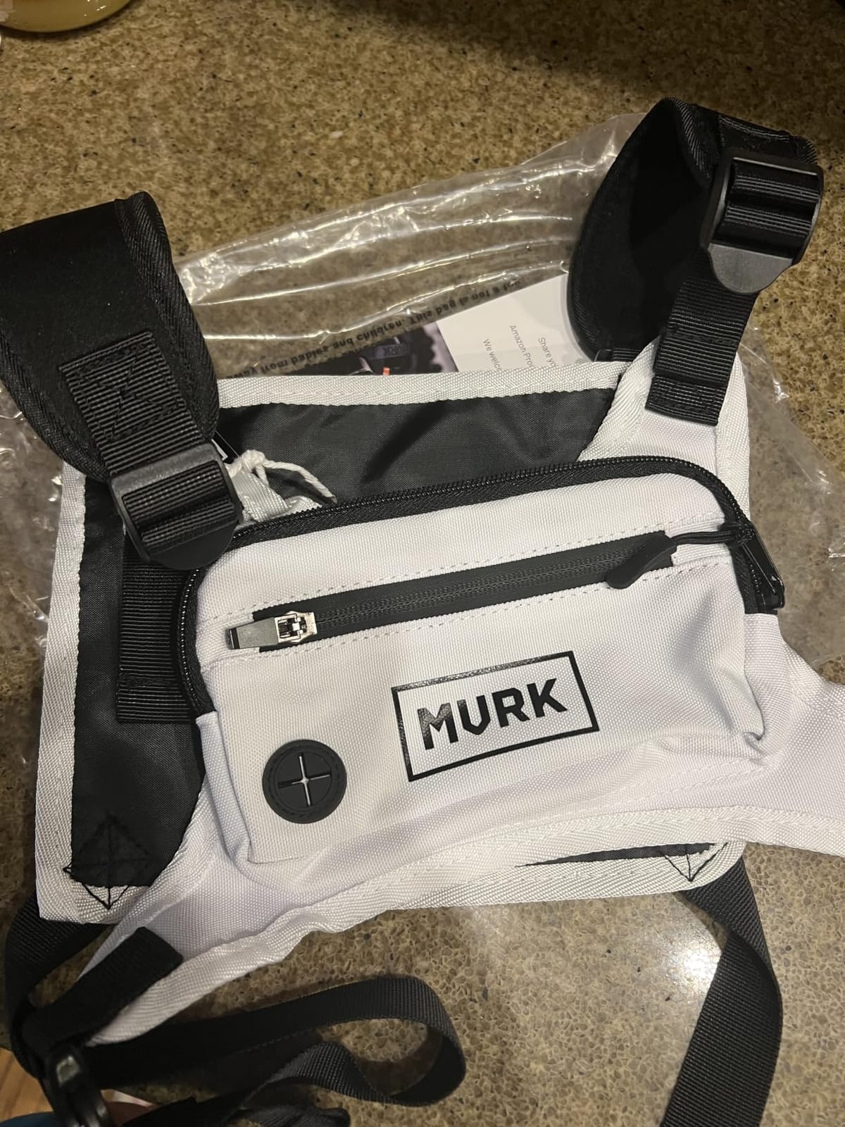 MVRK Water Resistant Running Vest Chest Pack, Phone Holder for Running, Lightweight Training Pack with Reflective Detail customer photo 2