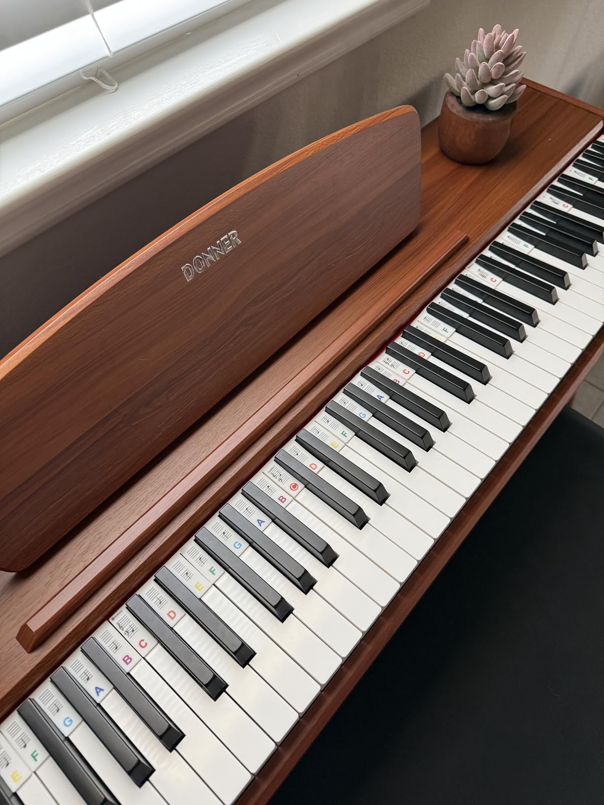 Donner DDP-80 Digital Piano 88 Key Weighted Keyboard Full Size customer photo 2