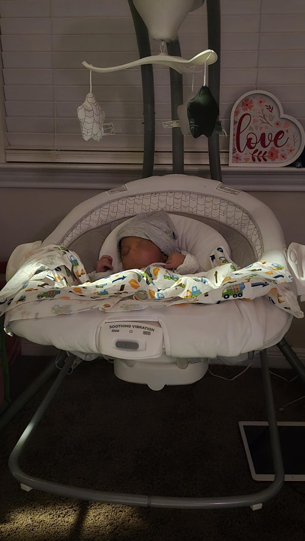 Graco DuetConnect LX Portable Baby Swing and Bouncer, Multi-Direction Baby Bouncer Seat, Multiple Swing Speeds, Great Gift for New Parents, Redmond customer photo 1