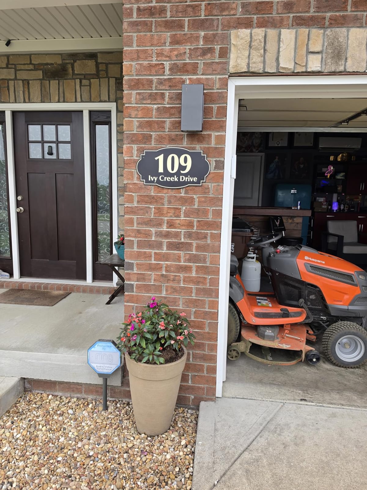 House Address Sign, House Address Plaque, Indoor/Outdoor Use, 7x12 Inch, 22 Colors, Reflective Option, USA Made by My Sign Center (Victorian) customer photo 1