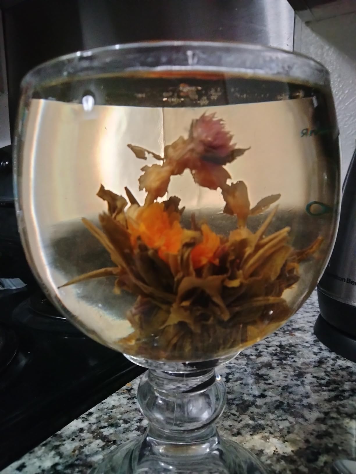 TEARELAE Blooming Tea Flowers - 12pcs Individually Sealed Flowering Balls - Hand-Tied Natural Green Tea Leaves & Edible Flowers - Gifts For Lovers customer photo 1