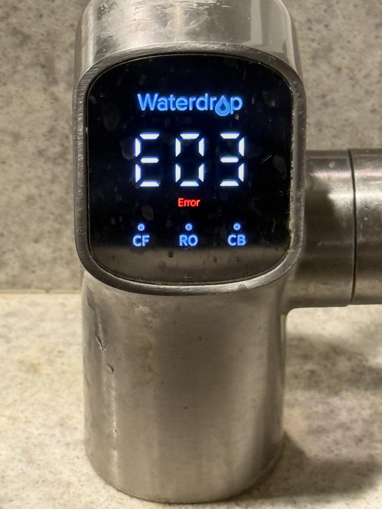 Waterdrop G3P800 Reverse Osmosis System, 800 GPD Fast Flow, NSF/ANSI 42 & 53 & 58 & 372 Certified, 3:1 Pure to Drain, Tankless Under Sink RO Water Filter System, LED Purifier, Smart Faucet customer photo 2