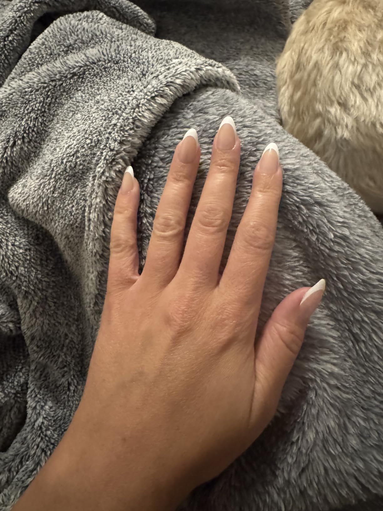 Glamnetic Press On Nails - Short Almond, Glossy Fake Nails 24 Pc Full Kit customer photo 2