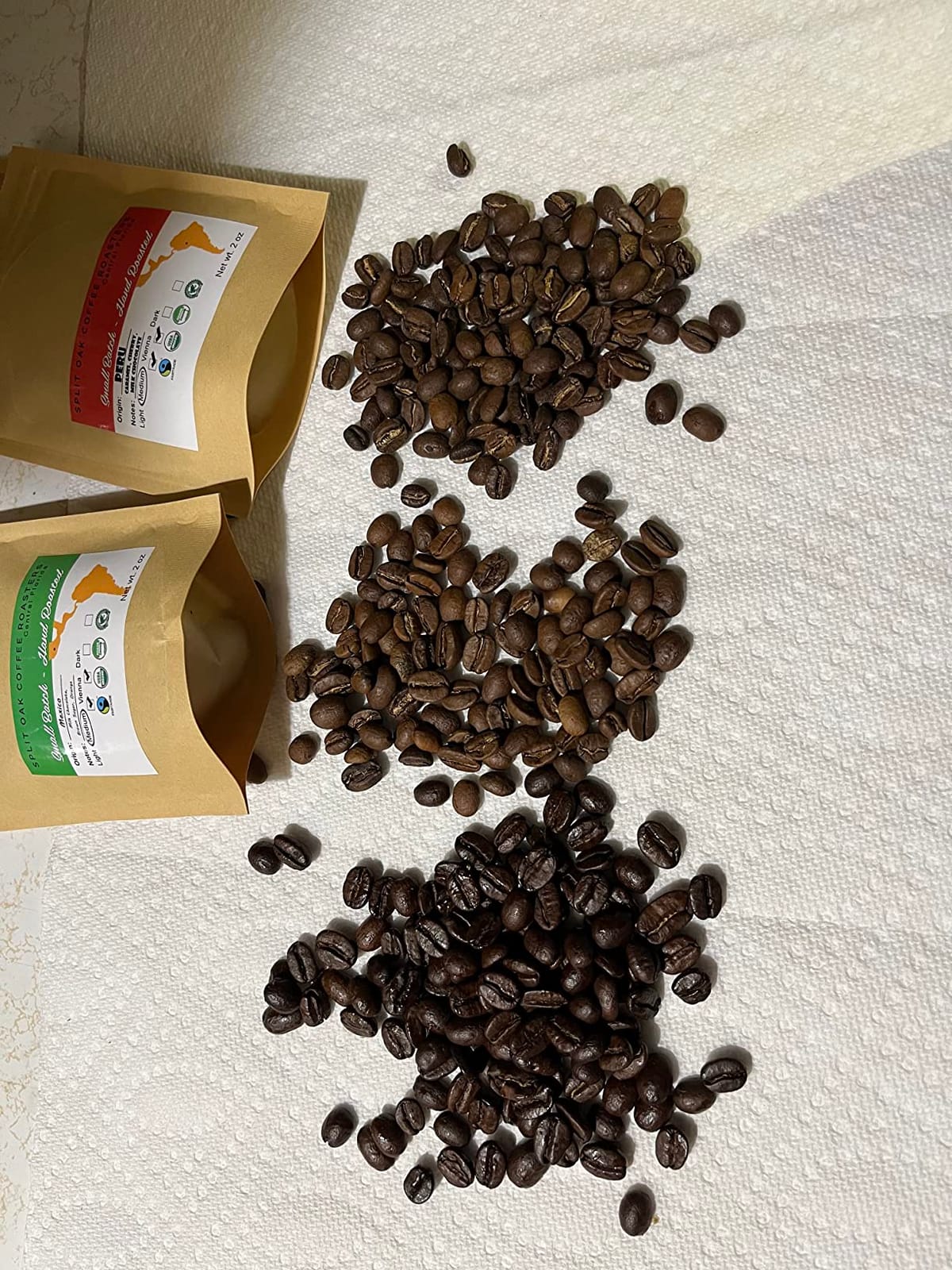 Split Oak Coffee Roasters Gourmet Gift Box – Whole Bean Variety Pack Gift Box, 9 Medium Roast Coffees from Around the World – Global Tasting Collection, 2oz Bags, Roasted in the USA customer photo 1