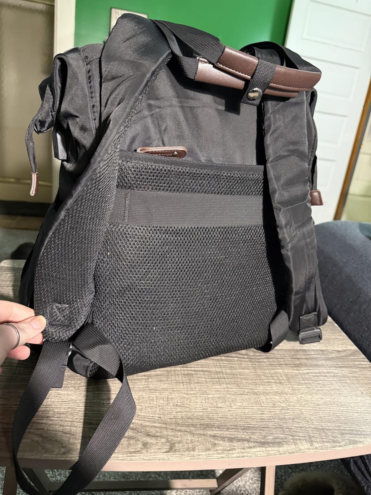 FALANKO Laptop Backpack for Women, Anti Theft Backpacks with RFID Anti Theft Water Resistant, Wide Top Open Work Teacher College Travel Computer Bag for Woman Fits 15.6 Inch Laptop customer photo 1