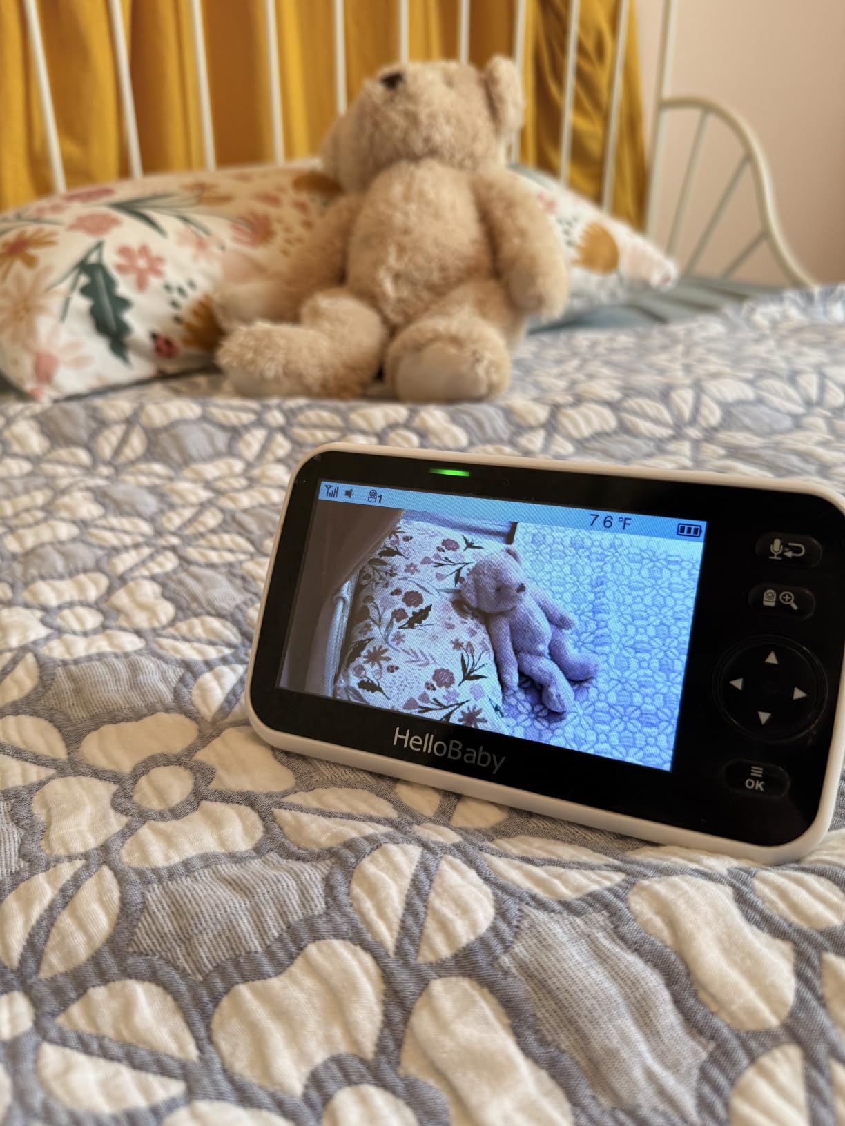 HelloBaby No WiFi Baby Monitor Camera and Audio HB6550, 5