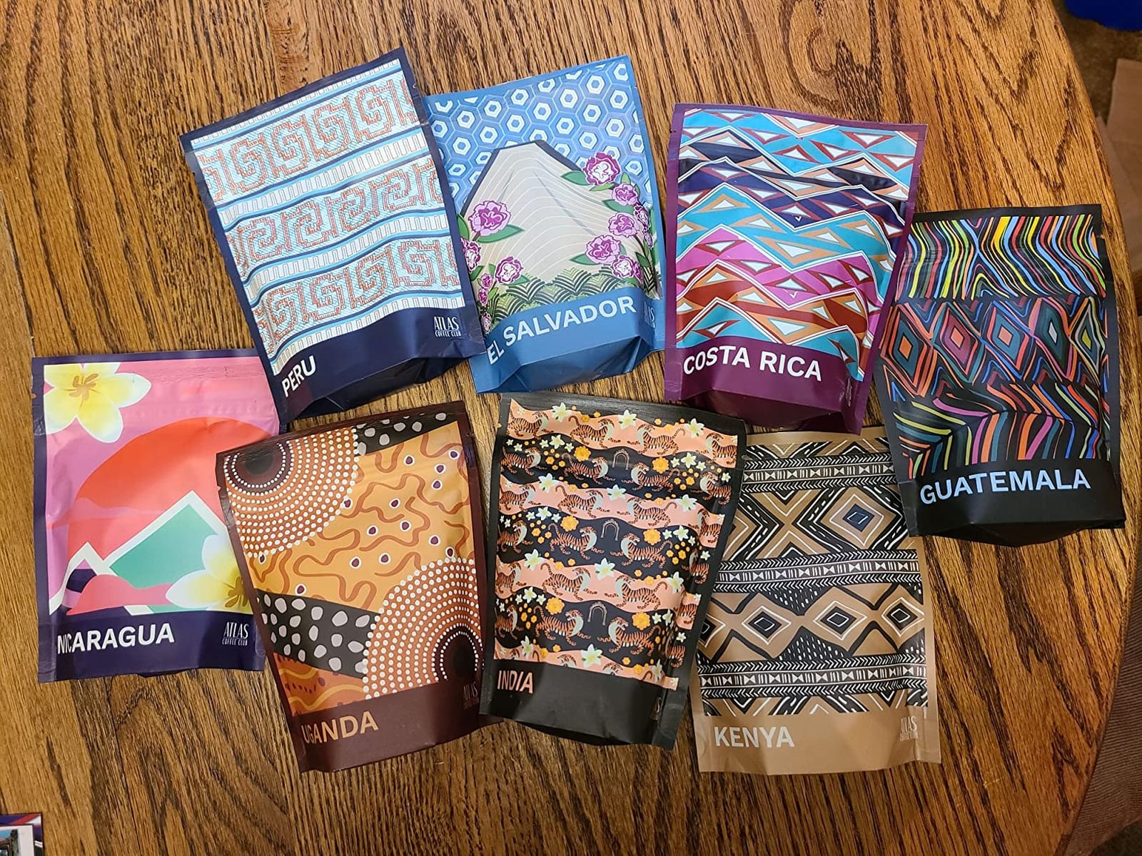 Atlas Coffee Club World of Coffee Discovery Set - Gourmet Coffee Gift Sampler - 8-Pack Variety Box of the World’s Best Single Origin Coffees - Freshly Ground Coffee customer photo 1