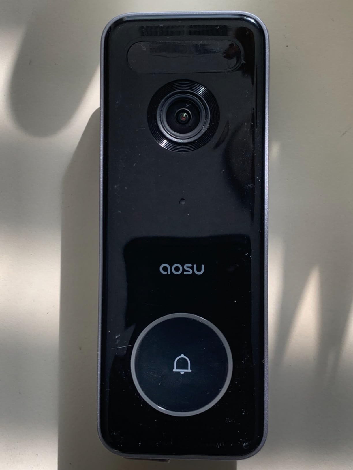 aosu 5MP Ultra HD Wireless & Wired Video Doorbell Camera | No Subscription Required, 8GB Local Storage, Head-to-Toe View, Triple Motion Detection, 2.4/5 GHz WiFi customer photo 2