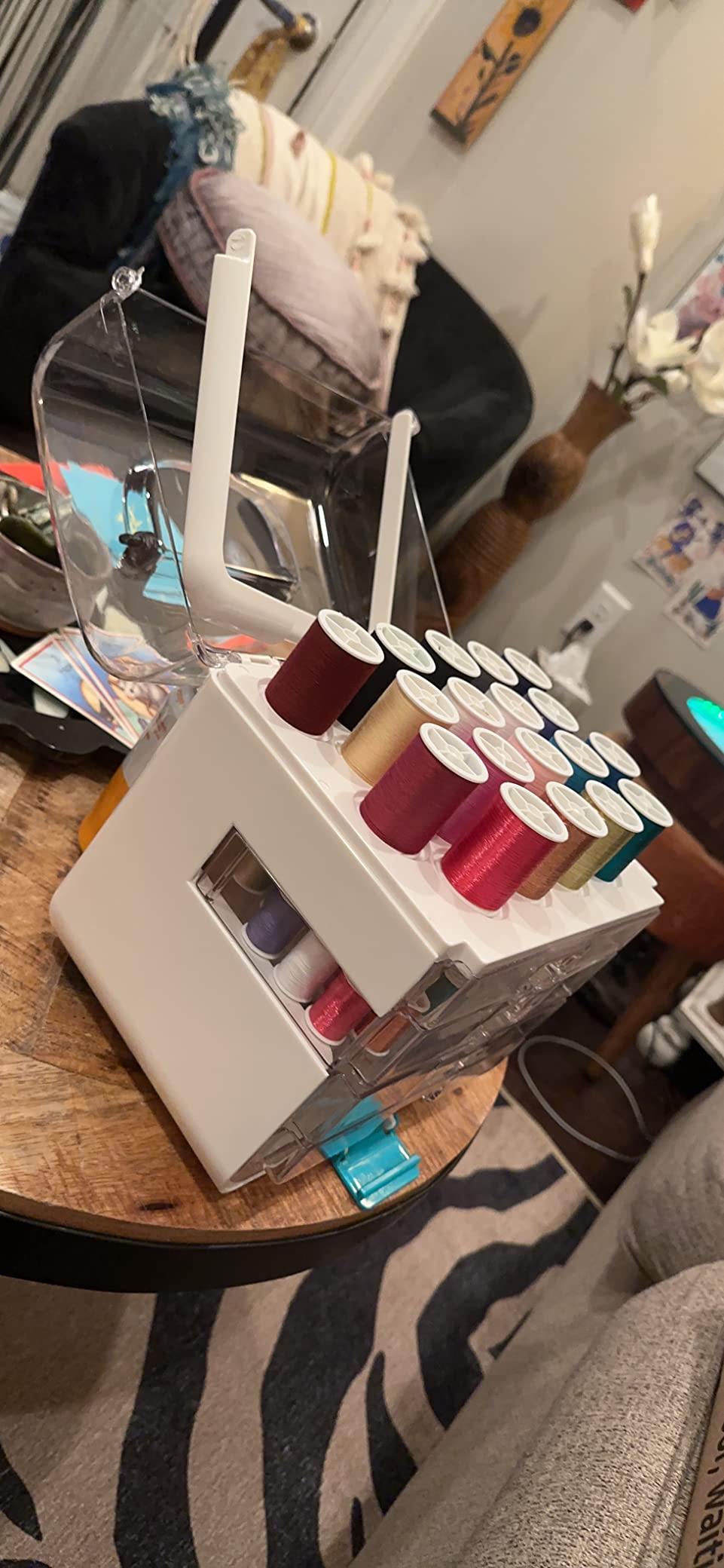 SINGER ProSeries Sew-It-Goes Sewing Kit & Storage Organizer, 356 Count | 356-piece deluxe sewing kit with ProSeries scissors, seam ripper, tape measure, thread and notions in a 3-drawer case customer photo 1