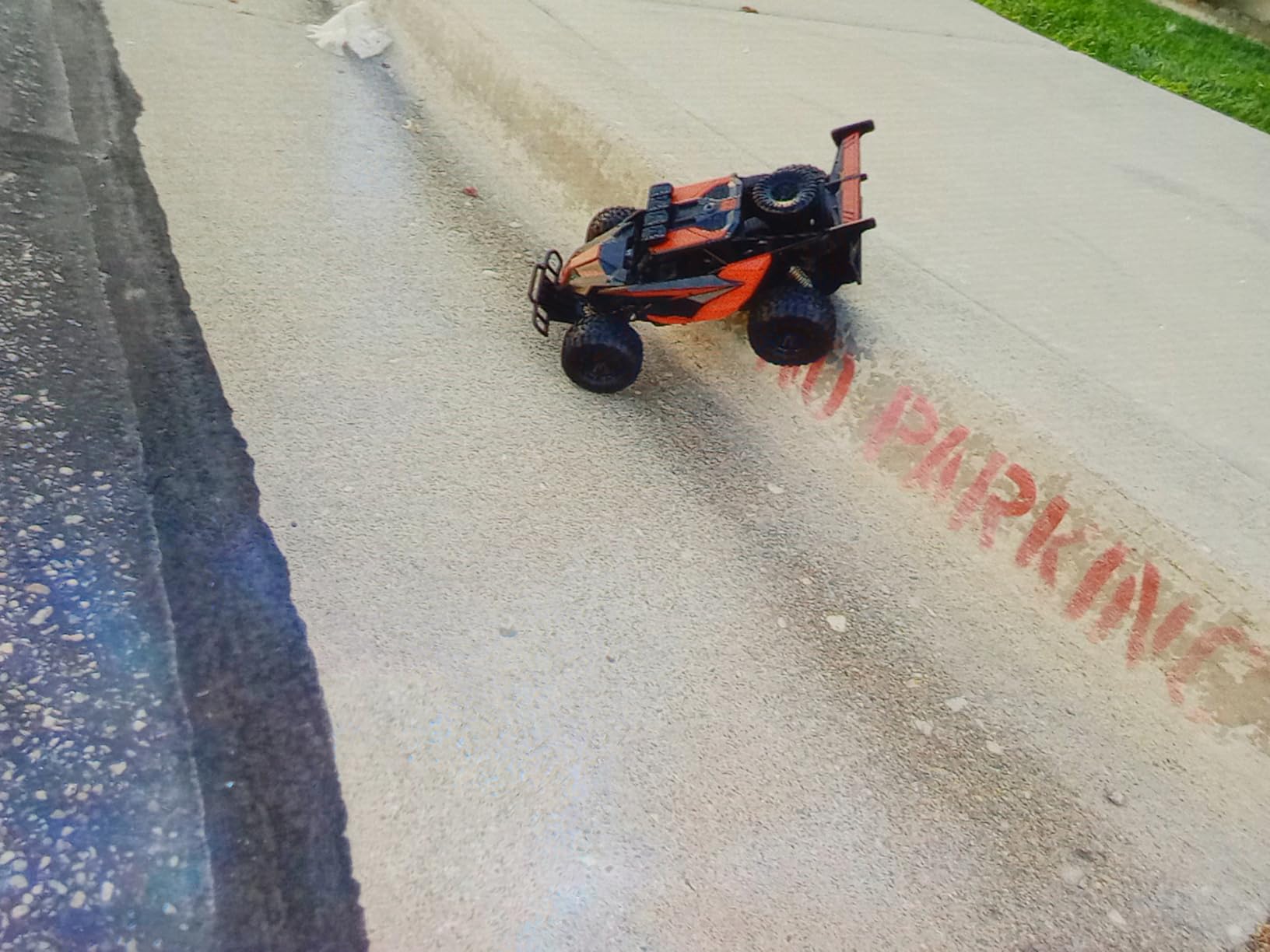 BLUEJAY Remote Control Car, 2.4GHz High Speed 33KM/H RC Cars Toys | 1:12 Monster RC Truck Off Road with LED Headlight and Rechargeable Battery Gifts for Adults Boys 8-12 customer photo 1