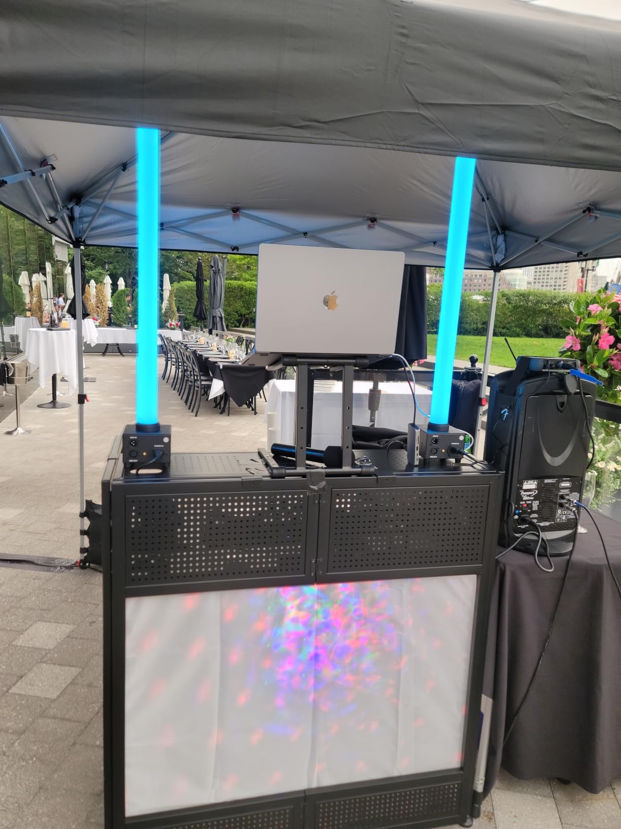 CROWN SHADES 10x10 Pop Up Canopy with 1 Side Wall - Beach Tent with One Push Setup - Outdoor Sun Shade for Events, Parties, Camping - Gazebo with STO-N-Go Cover Bag (White) customer photo 2