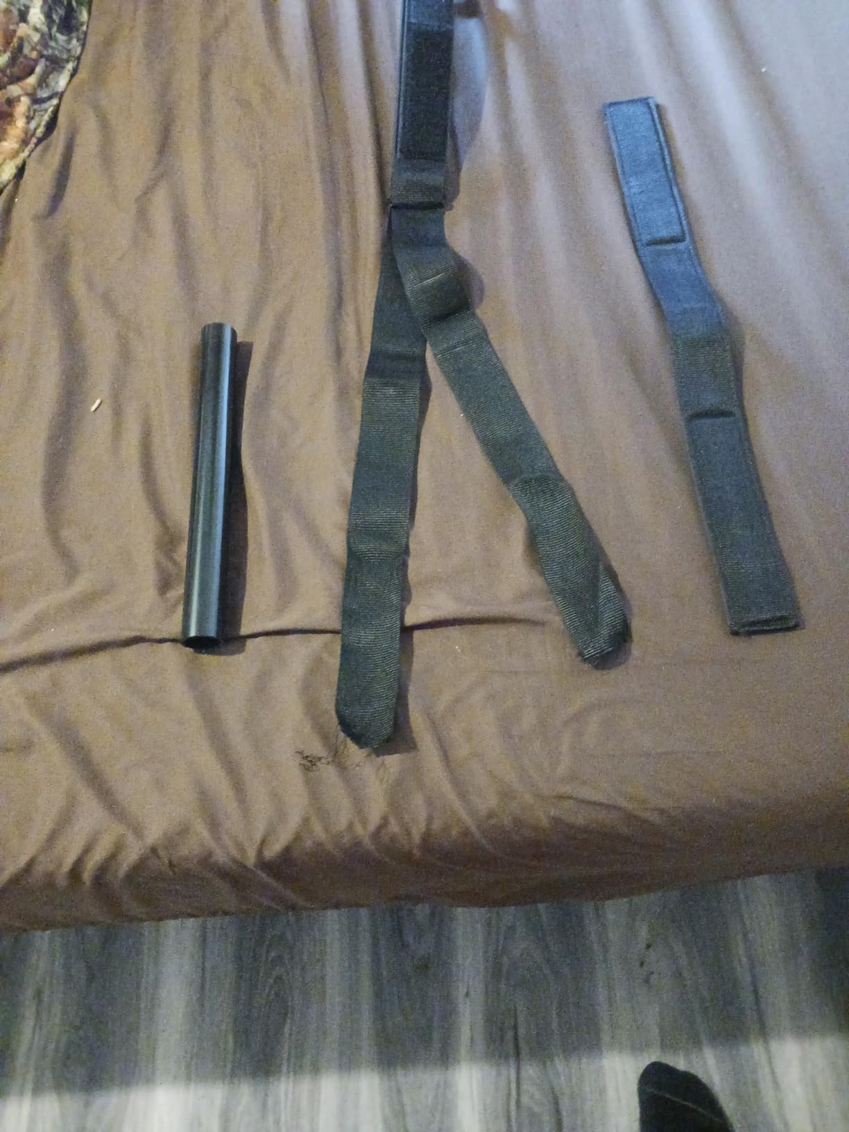 Neck Stretcher Strap, Spine Chiropractic Decompression Tool with Chin Belt, Cervical Neck Traction. customer photo 2