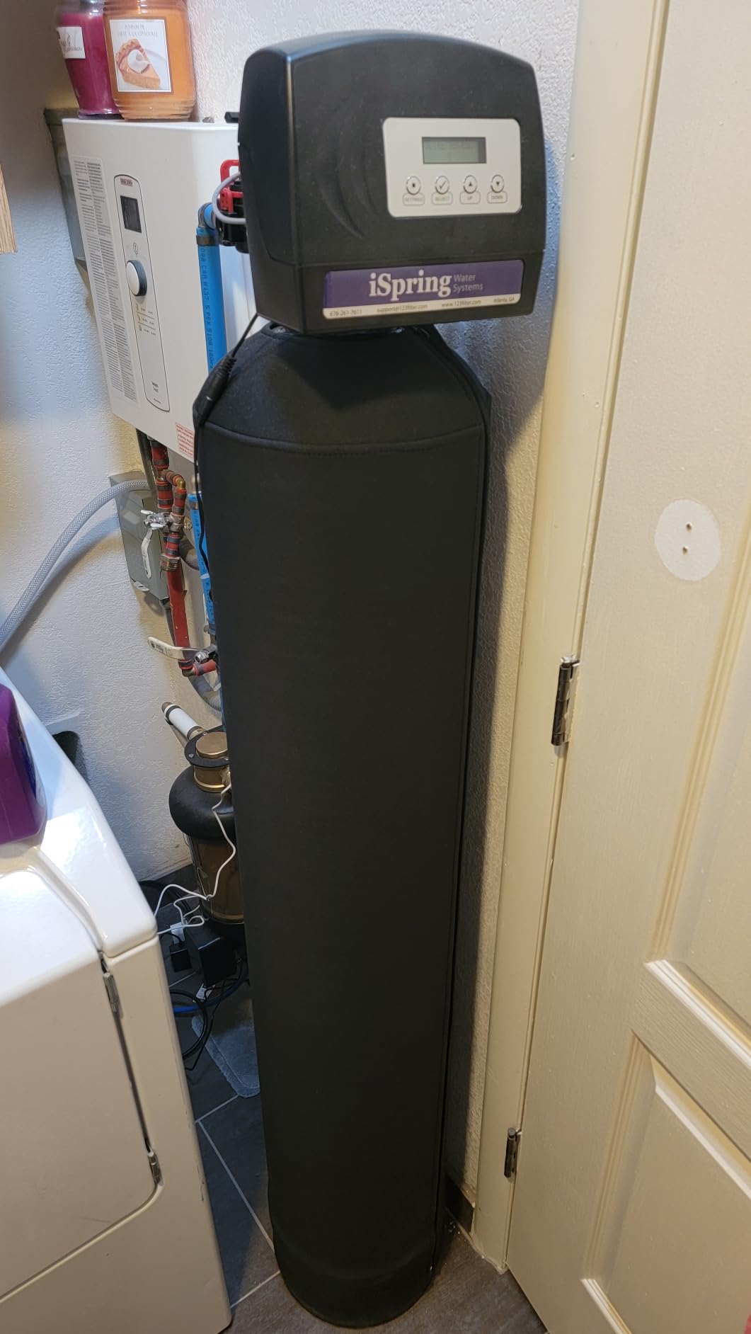 iSpring WCFM400K Whole House Iron and Manganese Water Filter System, Digital Control with Automatic Regeneration & Air Injection, Set & Forget Design customer photo 1