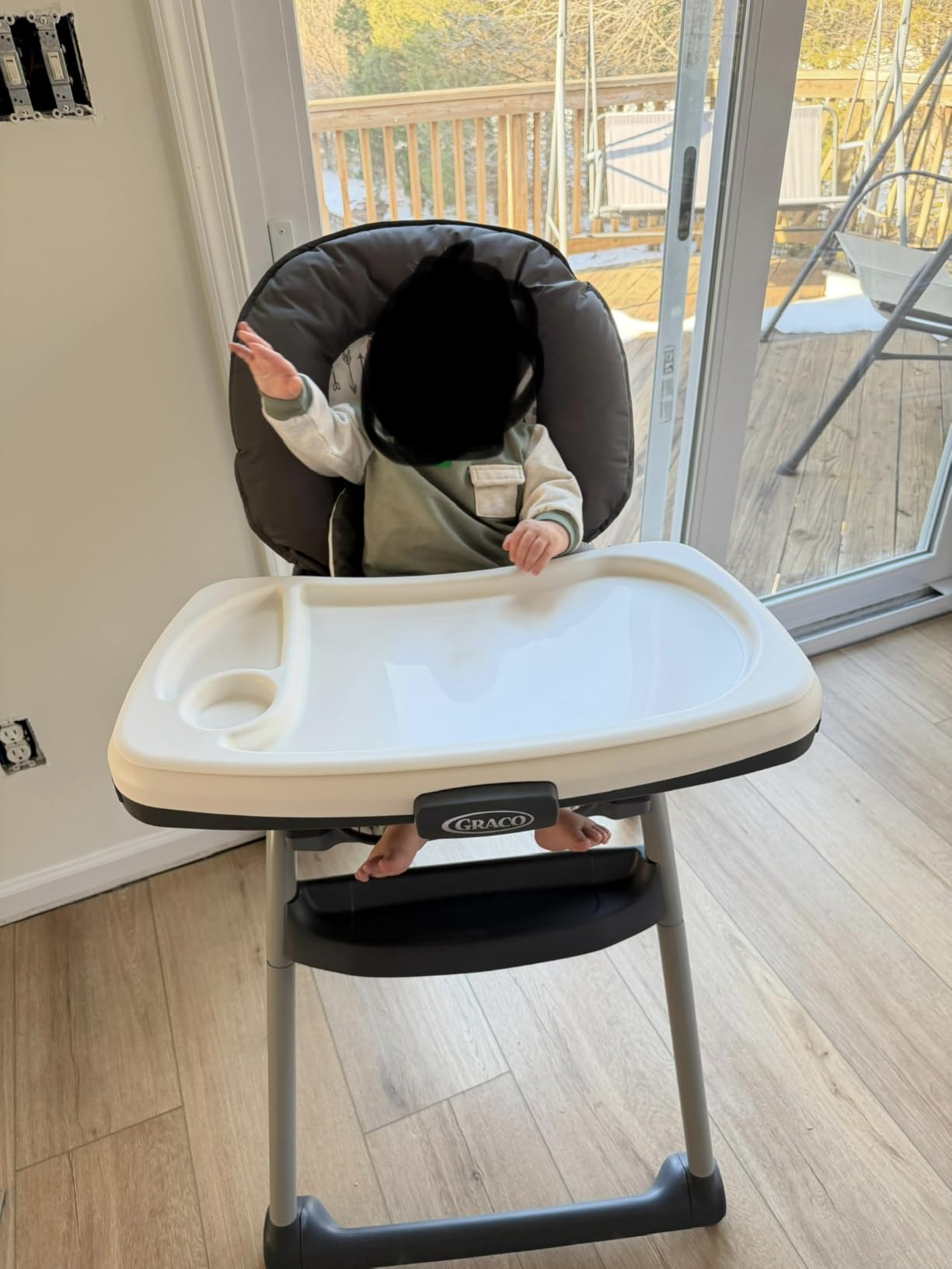Graco Table2Table Premier Fold 7 in 1 Convertible High Chair | Converts to Dining Booster Seat Kids Table and More Maison customer photo 1