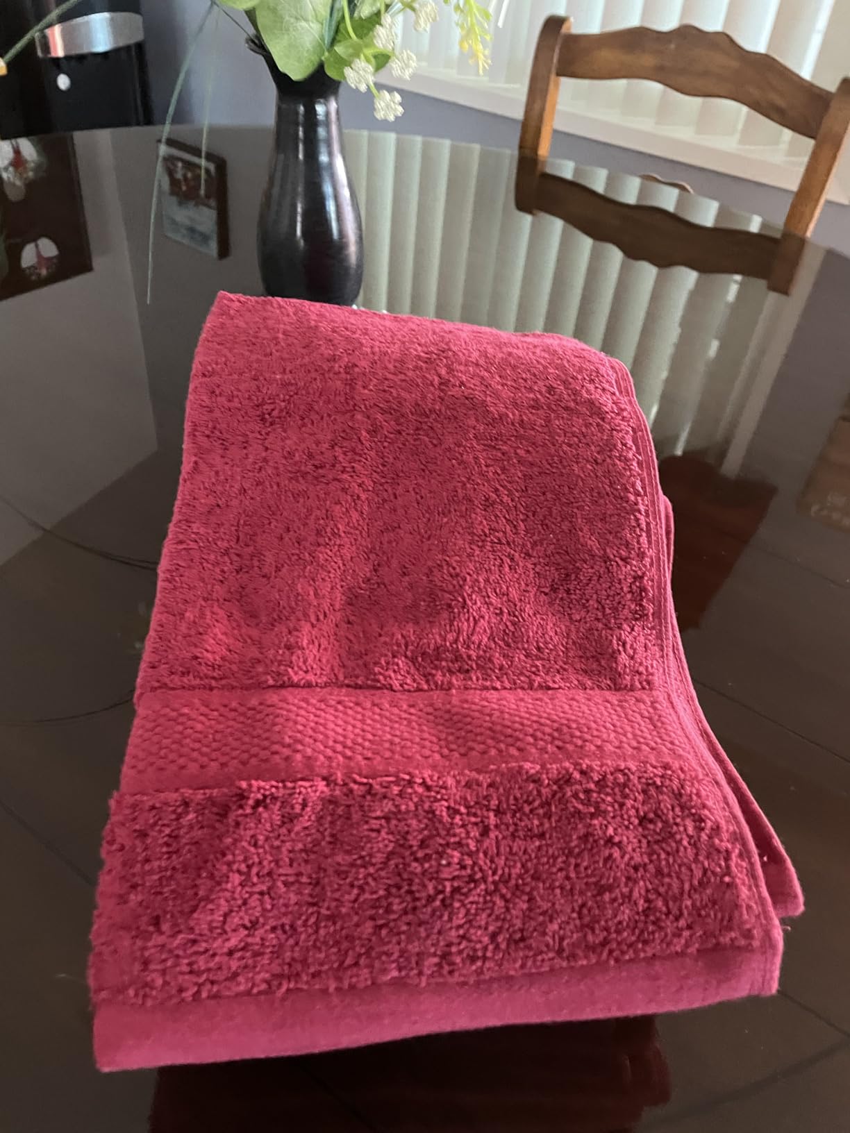 Infinitee Xclusives 100% Cotton Hand Towels for Bathroom - Set of 6 | Ultra Soft, Absorbent & Quick-Drying |16x28 inches| Luxury Hand Towel Set |600 GSM| Gym, Shower, Spa & Hotel Use customer photo 1