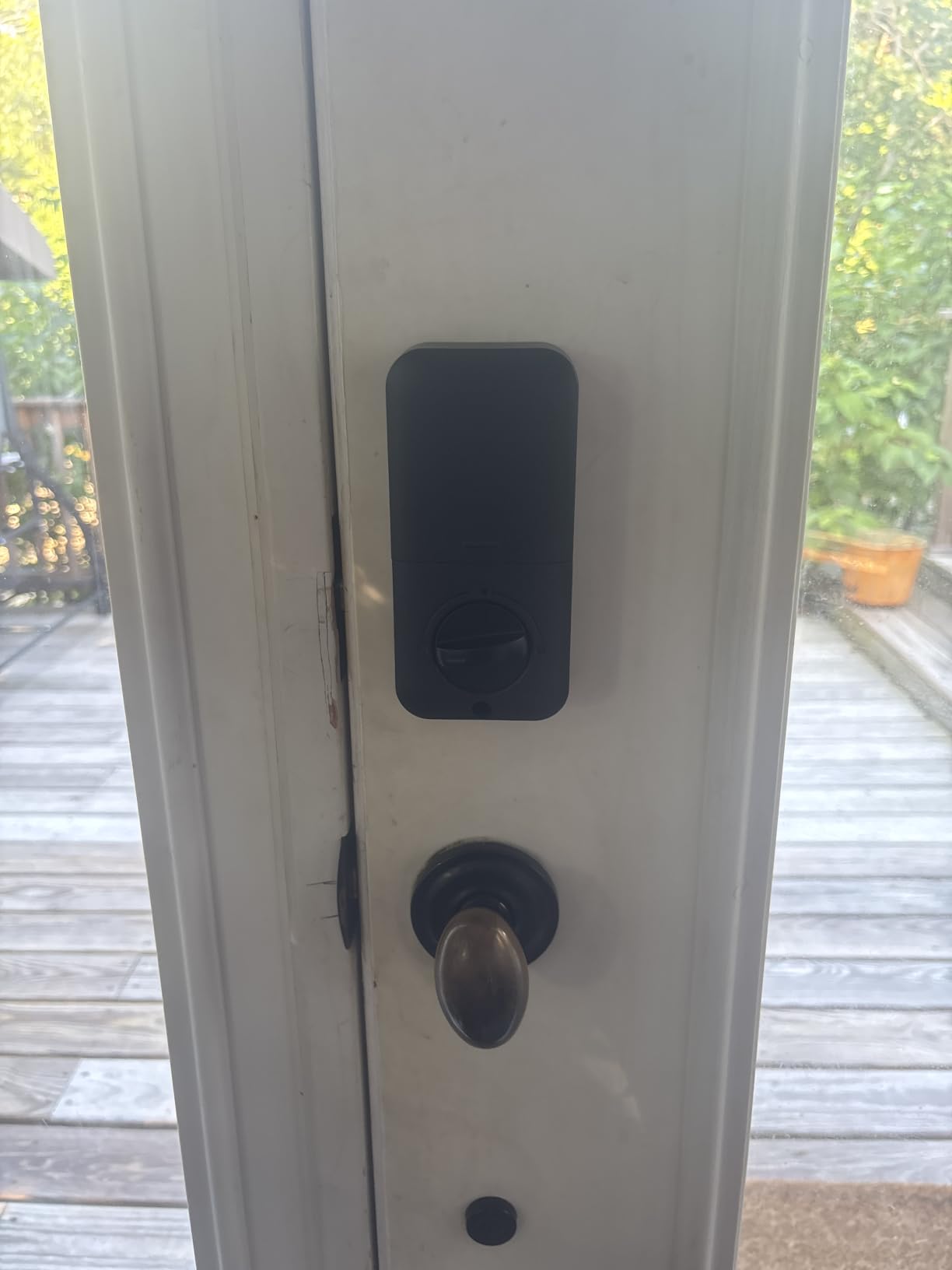 TEEHO TE001 Keyless Entry Deadbolt with Keypad for Front Door, Matte Black | ANSI Grade 3 Security, 20 User Codes, Low Battery Alert, IP54 Waterproof, One Touch Lock, Anti-Peep Password & 2 Backup Keys customer photo 2