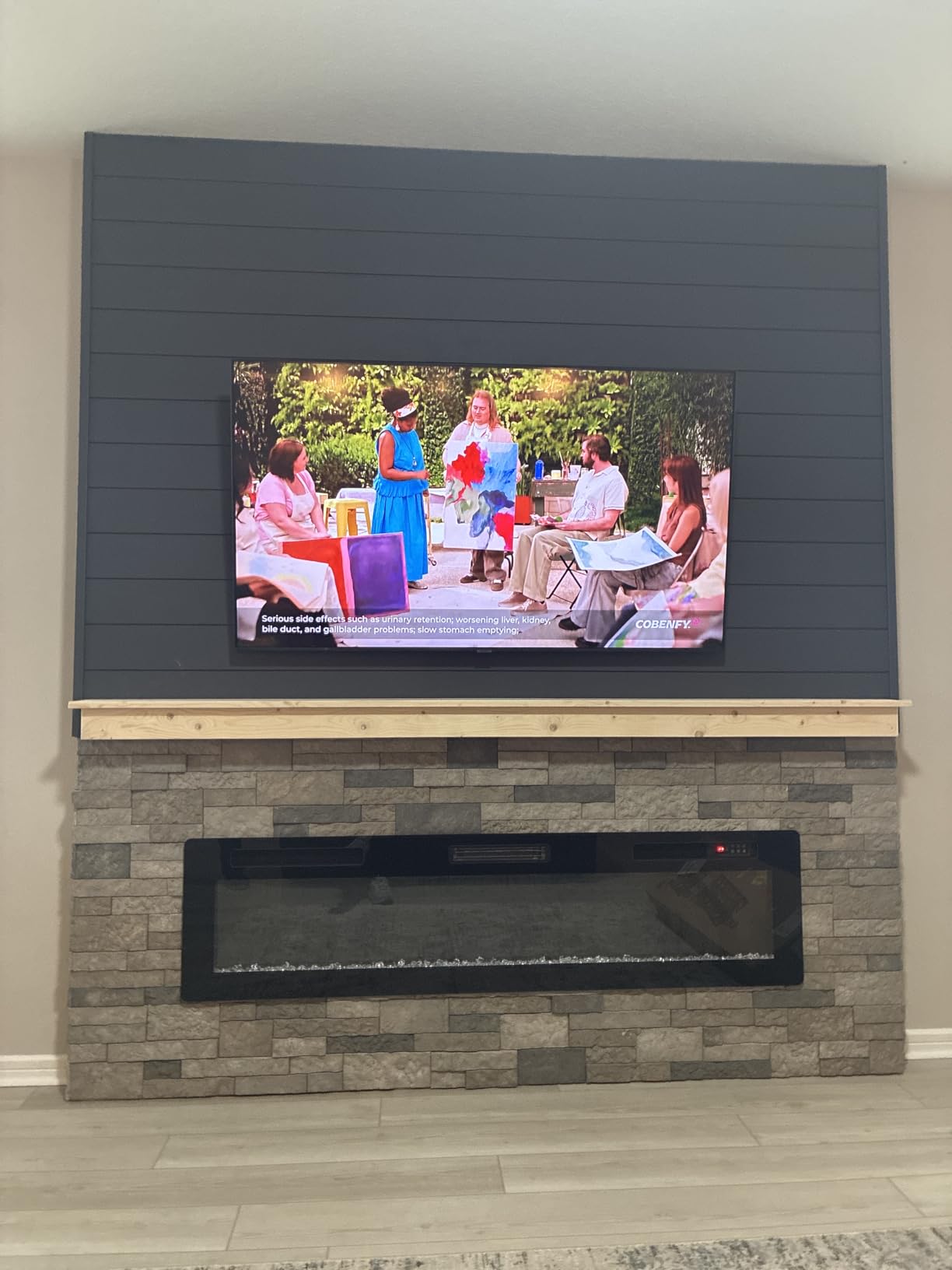AirStone Primary Stones, Spring Creek Color Blend, Manufactured Stone | Wall Covering, Indoor & Outdoor, Home Decor customer photo 1