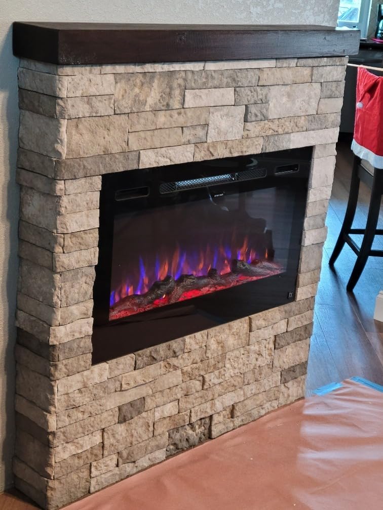AirStone Primary Stones, Spring Creek Color Blend, Manufactured Stone | Wall Covering, Indoor & Outdoor, Home Decor customer photo 2