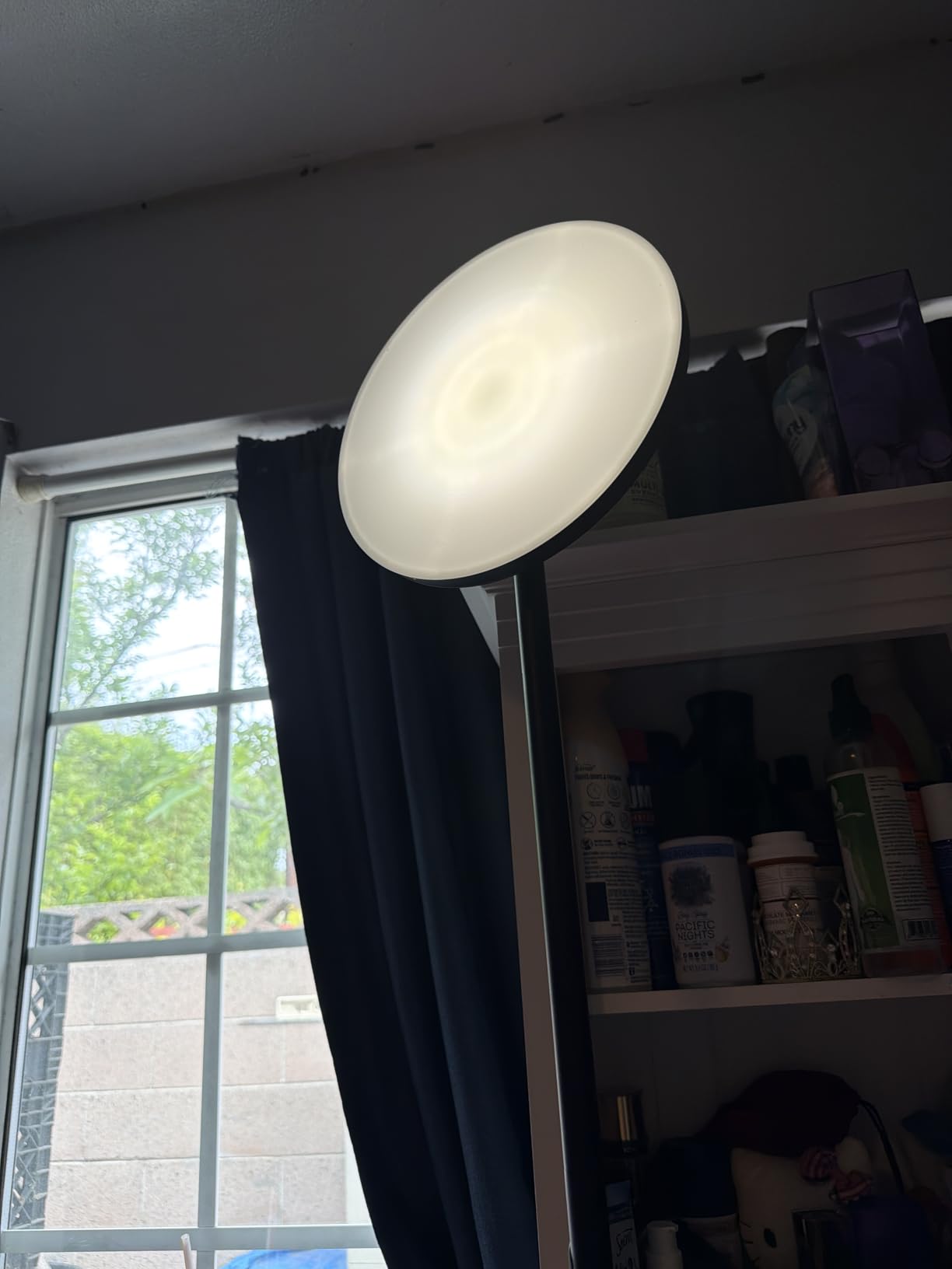 Floor Lamp, Upgraded 40W 4000LM Super Bright Torchiere LED Floor Lamps for Living Room, Stepless Dimmable Color Temperature 2700K-6500K with Remote & Touch Control, Standing Light for Bedroom Office customer photo 2