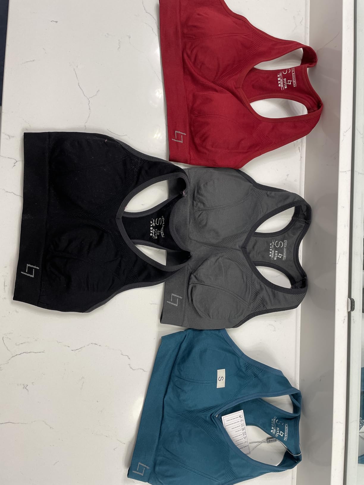 FITTIN Supportive Sports Bra for Large-Bust: 12-Hour Zero-Pressure Comfort | Full Coverage No Spillage Comfortable Fit Padded Racerback Sports Bras for Yoga Gym for C-DDD Cup Plus Size Women customer photo 2