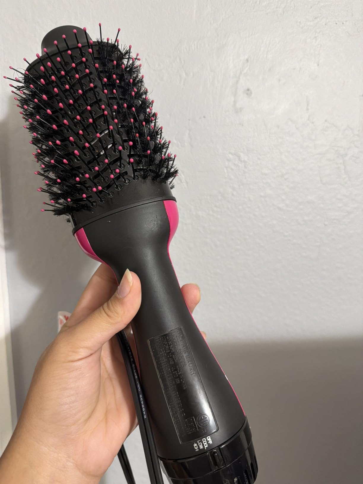 Hair Dryer Brush Blow Dryer Brush in One, Upgraded 4 in 1 Hair Dryer and Styler Volumizer with Negative Ion Anti-frizz Ceramic Titanium Barrel Hot Air Hair Straightener Brush customer photo 2
