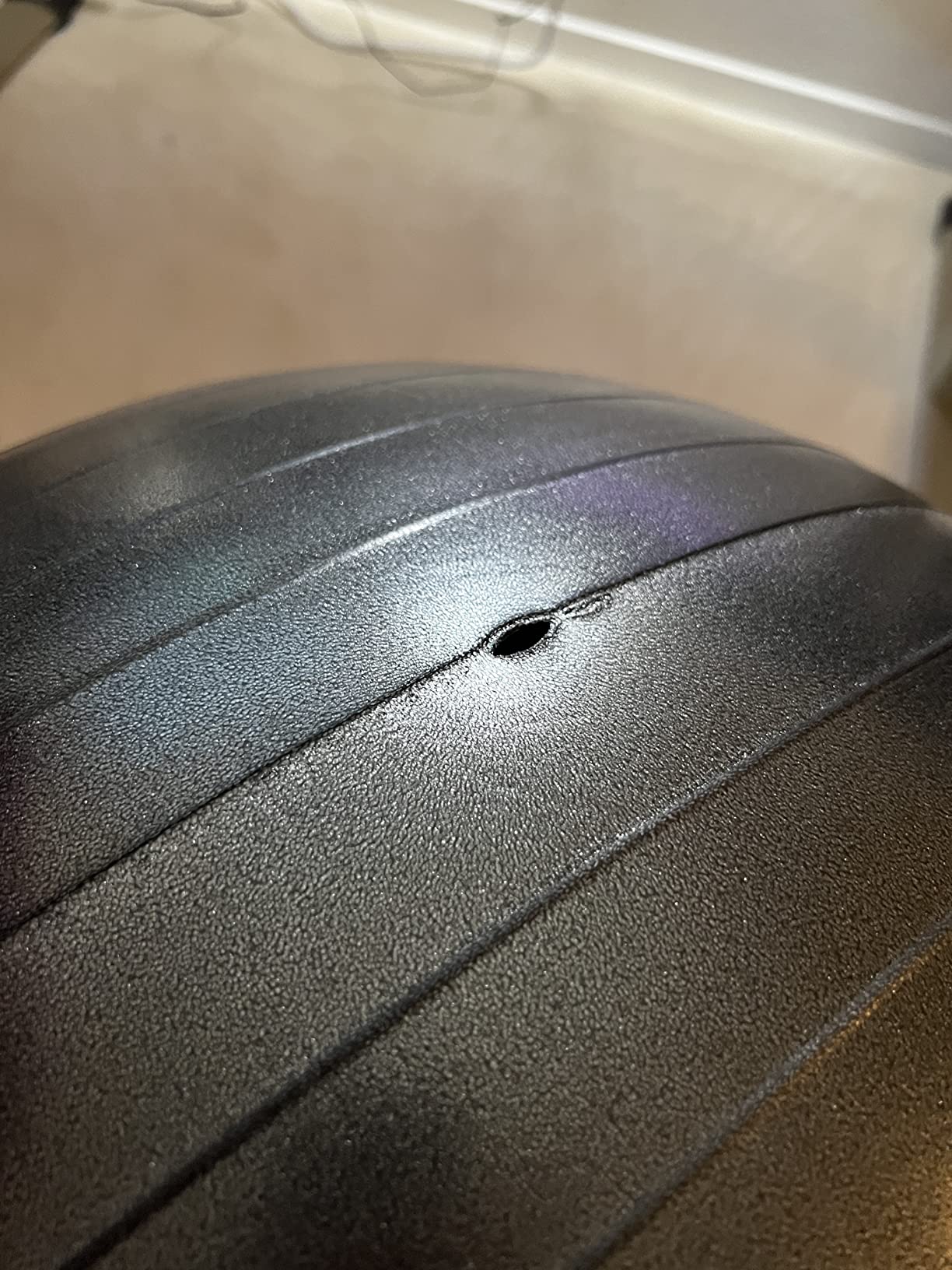 Trideer Exercise Ball Chair with Bands, Stability Ball for Office & Fitness | Combines a stability ball, secure base and resistance bands for active sitting, stretching and full-body workouts customer photo 2