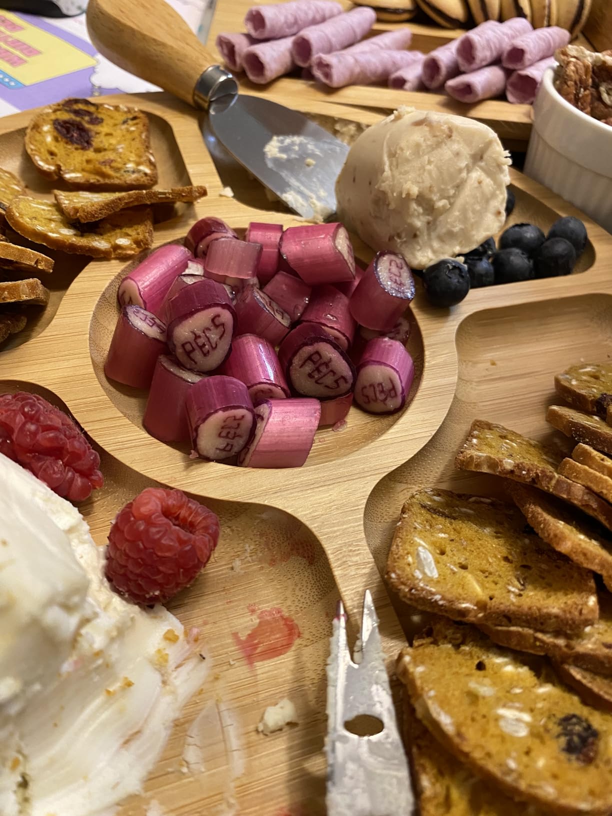 Extra Large Charcuterie Boards Gift Set: Marble Bamboo Cheese Board Set with 23 Entertaining Accessories | Christmas, Wedding Gifts for Couple, House Warming Gifts customer photo 2