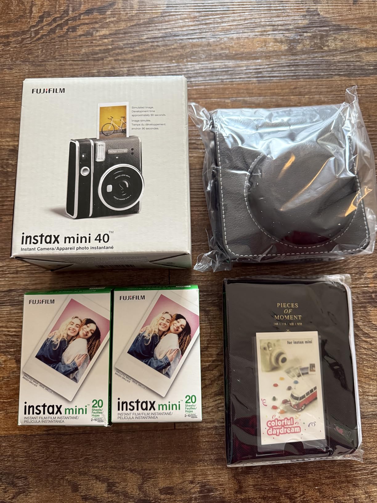 Fujifilm Instax Mini 41 Instant Camera - Vintage Black customer photo 1