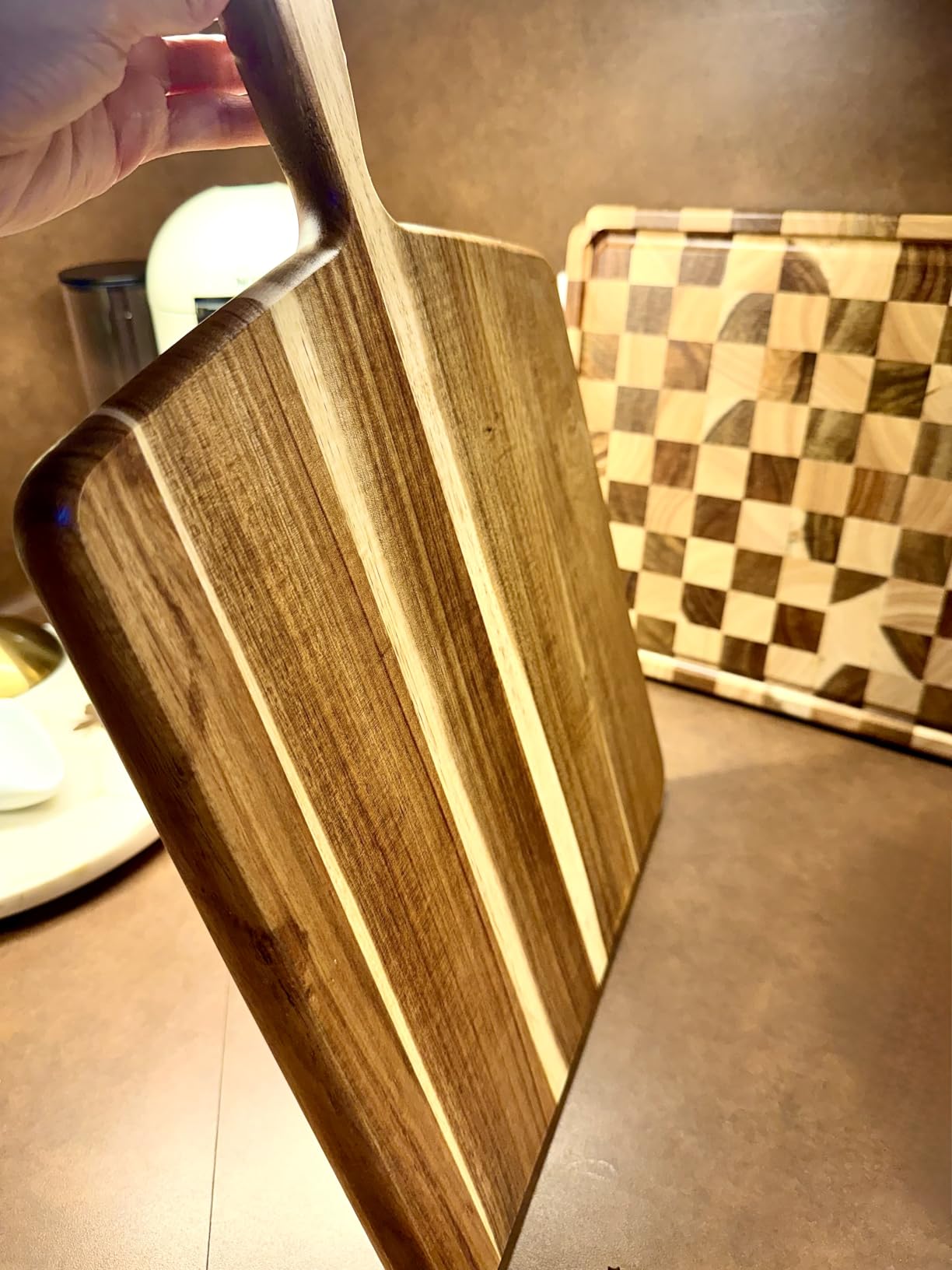 Cheese Board and Cutting Board, Acacia Wood Large 17