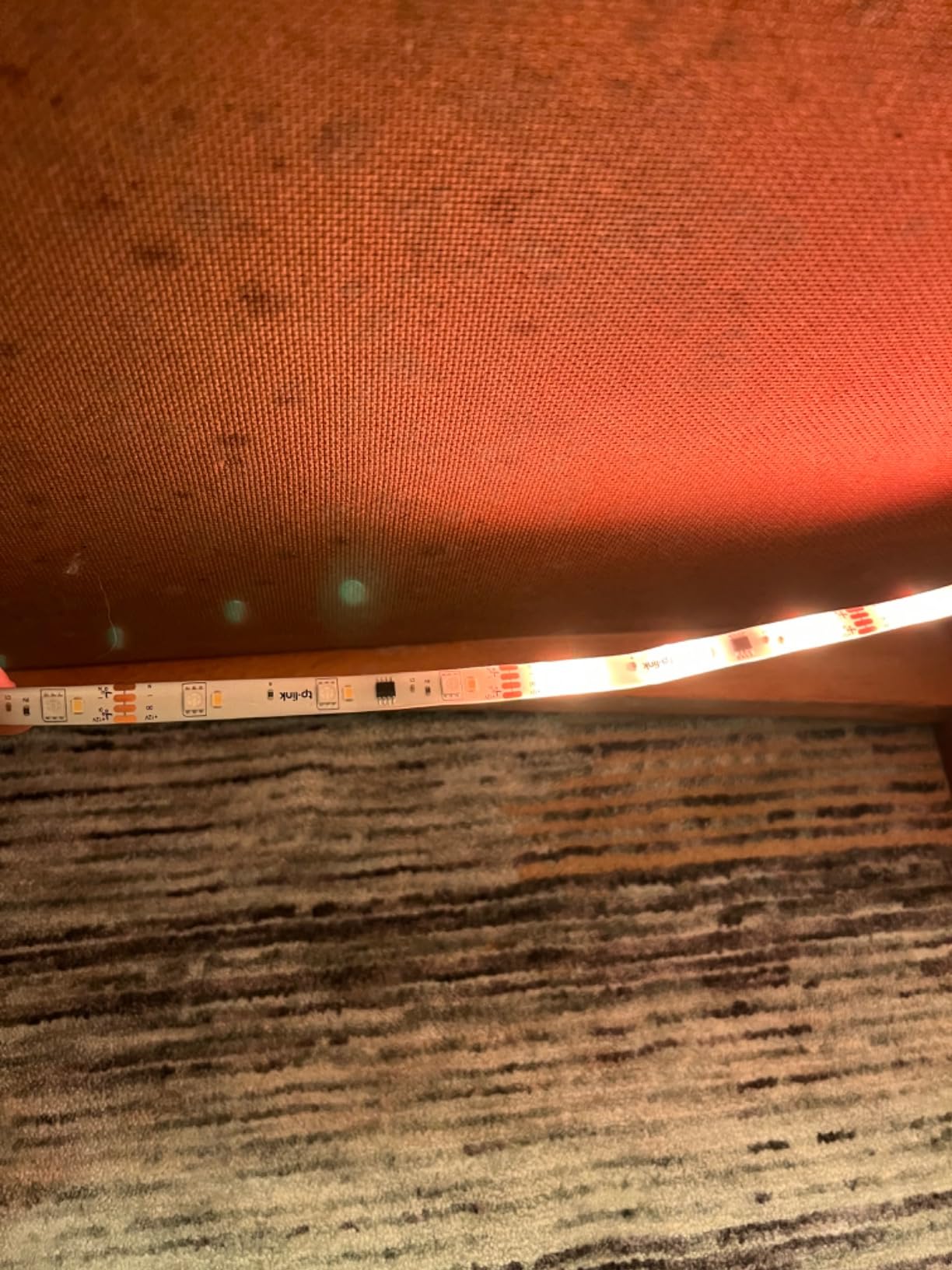 Tapo RGBWIC Smart LED Light Strip 16.4Ft, 1000 Lumens, L930-5 | 16M Dimmable Colors, 50 Color Zones, Works w/Apple HomeKit/Alexa/Google Home, Sync-to-Sound, IP44 PU Coating, Trimmable customer photo 1