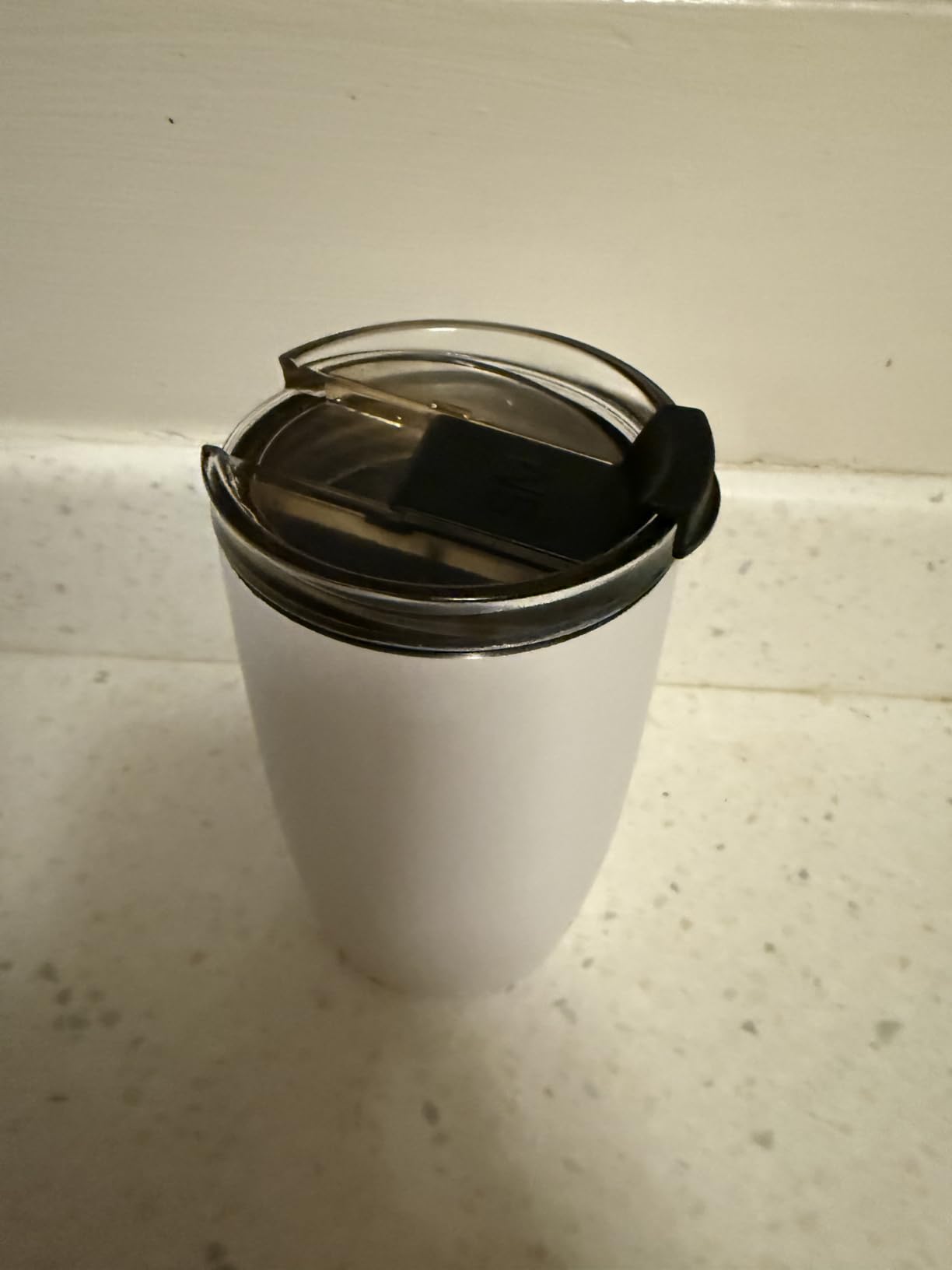 Simple Modern Travel Coffee Mug with Lid | 16oz | Beige customer photo 2