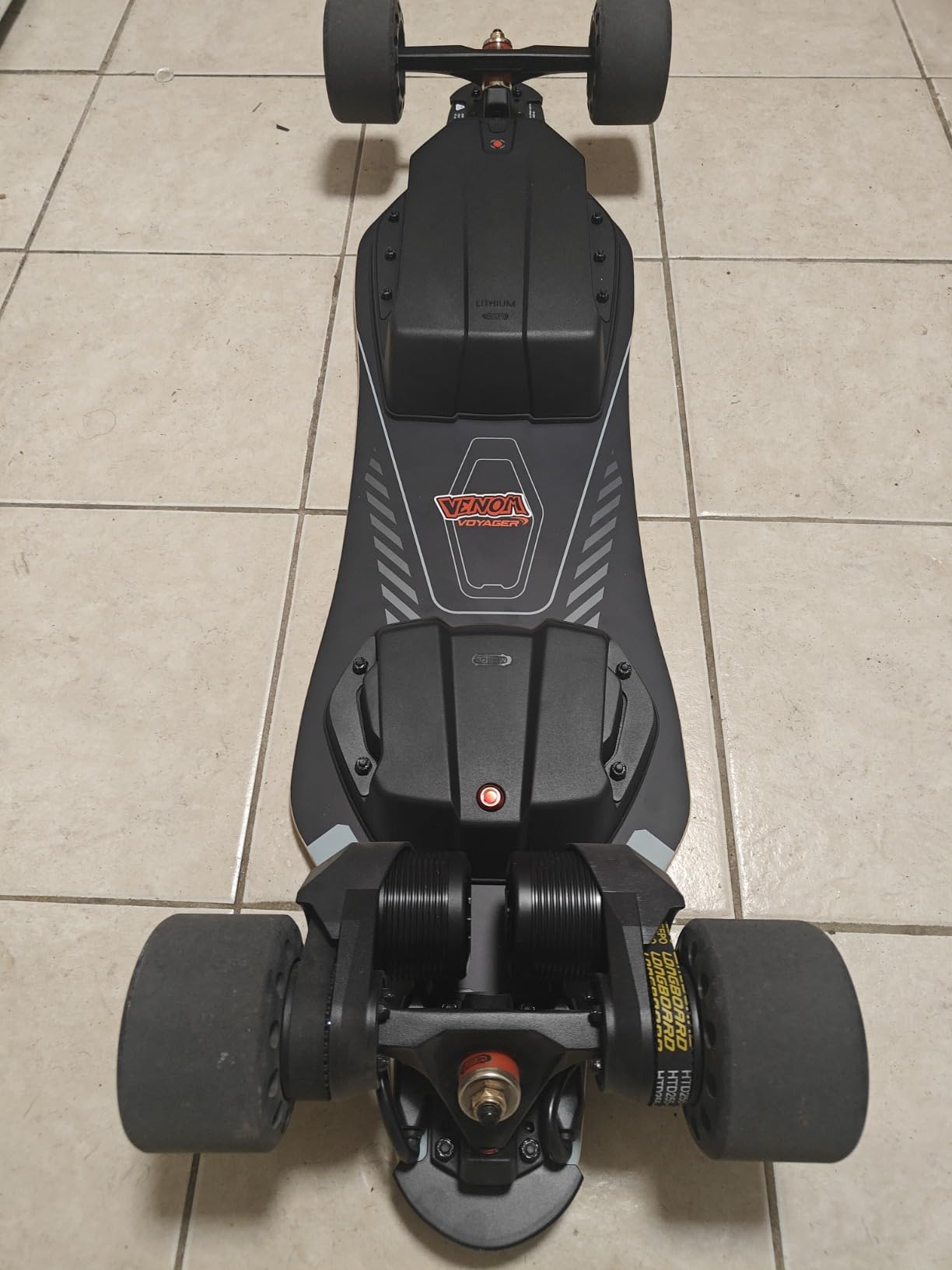 MEEPO Electric Longboard Skateboard with Remote for Adults, 34 MPH Top Speed, 30 Miles Long Range with 2800W*2 Gear Drive Motor, Bamboo & Fiberglass Deck, 330 LBS Max Load, Voyager X customer photo 1