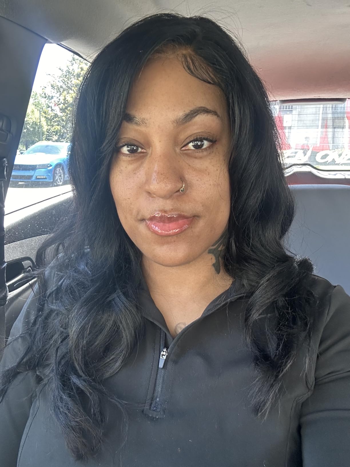 Straight Lace Front Wigs Human Hair 13x4 HD Lace 180 Density 24In Black | Pre Plucked with Baby Hair, Transparent Lace, Soft and Thick, Little Shedding & Tangle, Suit for Daily and Special Occasions customer photo 2