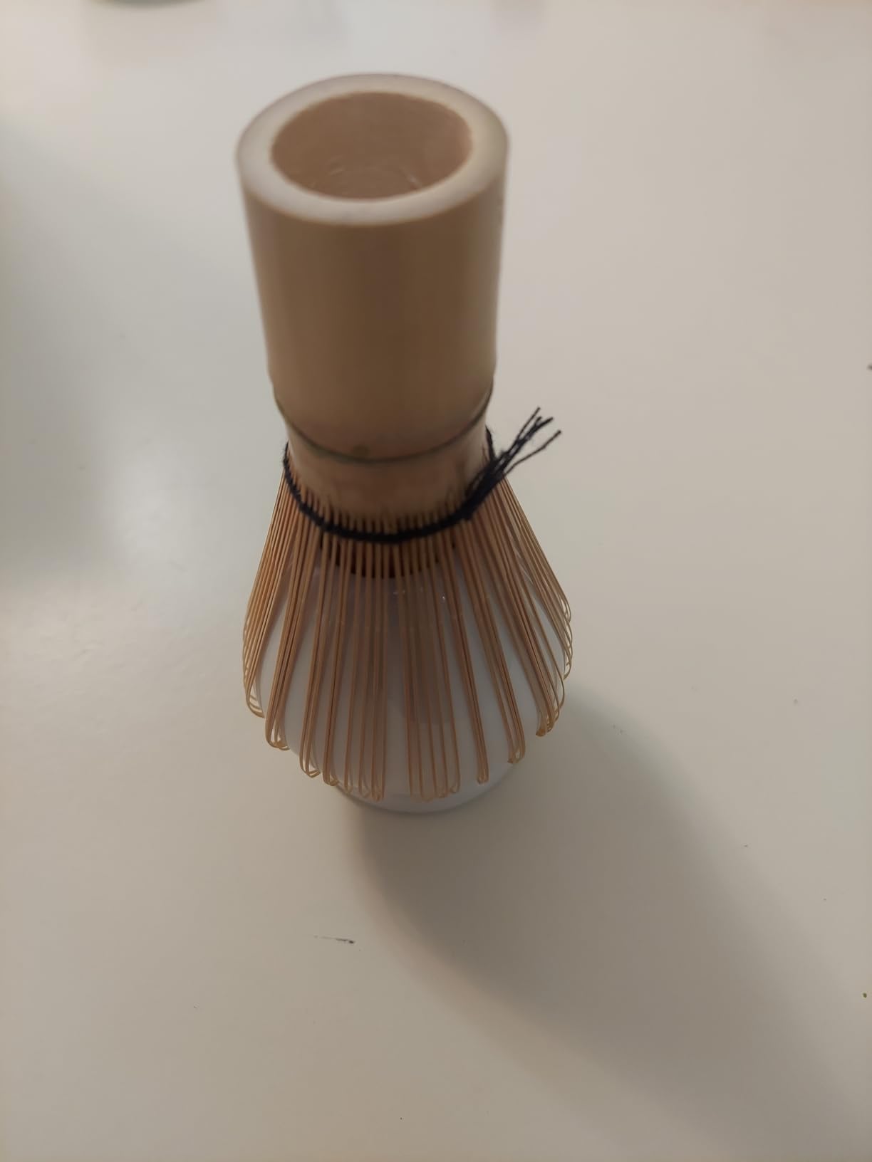 Marce Matcha Whisk Set - Matcha Set includes Matcha Whisk and Bowl with Spout, Sifter, Holder and Scoop - The Perfect Bamboo Whisk for Matcha Tea (White) customer photo 1