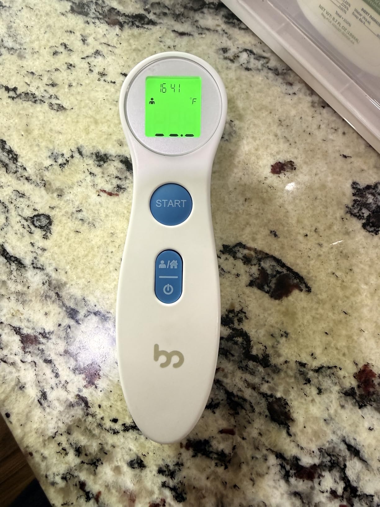 Forehead Thermometer for Adults and Kids, Digital Baby Thermometer | 1s Fast Accurate Reading, 3 Color Fever Alarm, Forehead & Object Mode, Non Contact, Battery Included customer photo 2